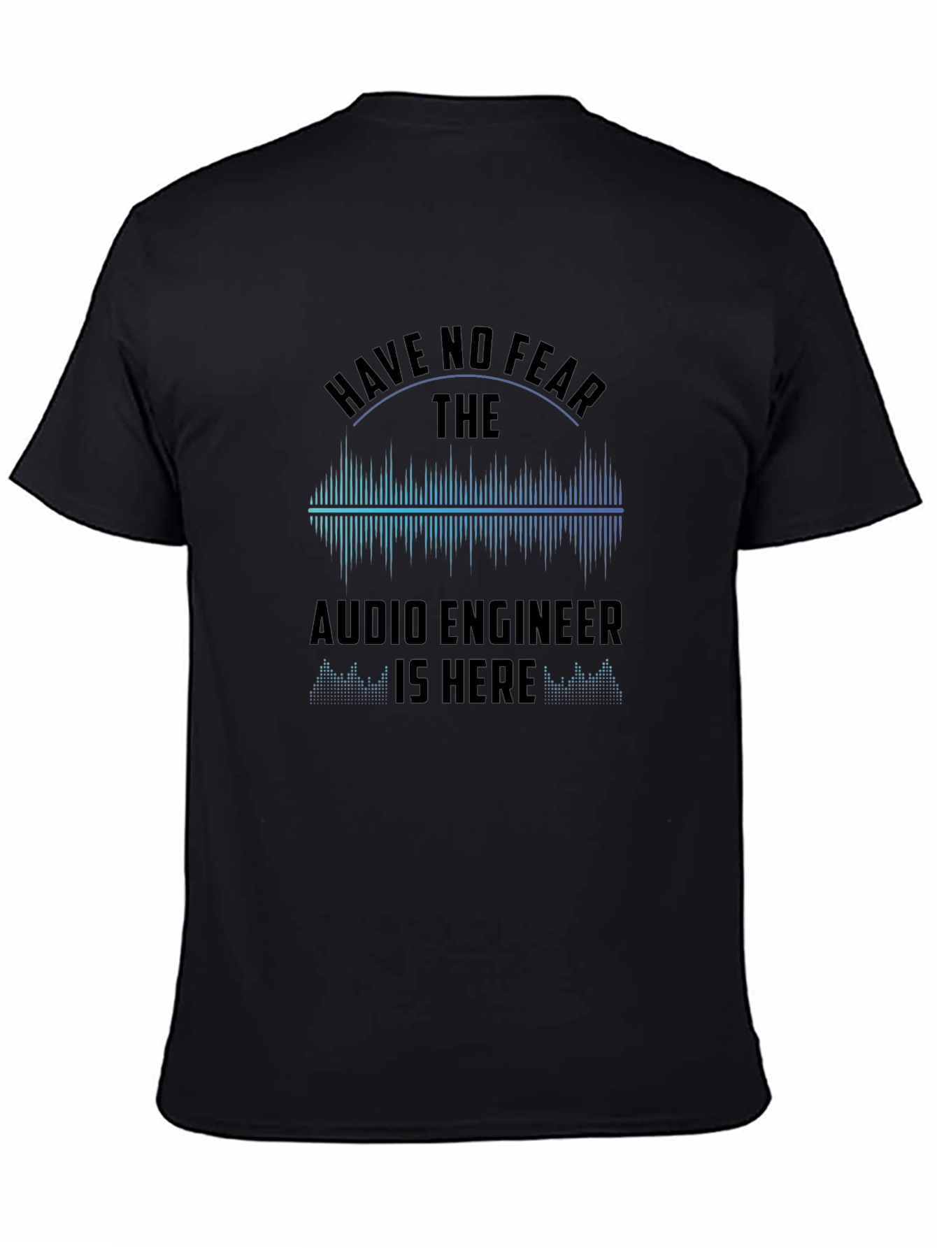 Audio Engineer T-Shirt - Sound Wave Graphic Tee