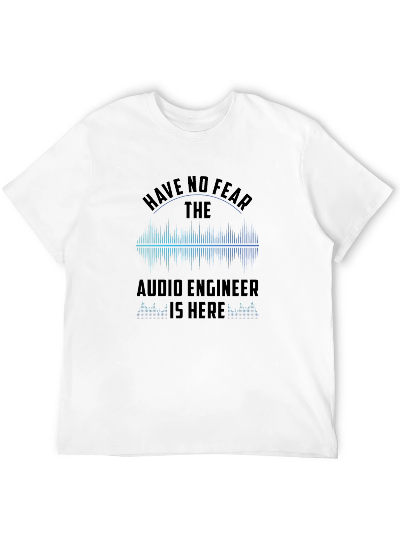 Audio Engineer T-Shirt - Sound Wave Graphic Tee
