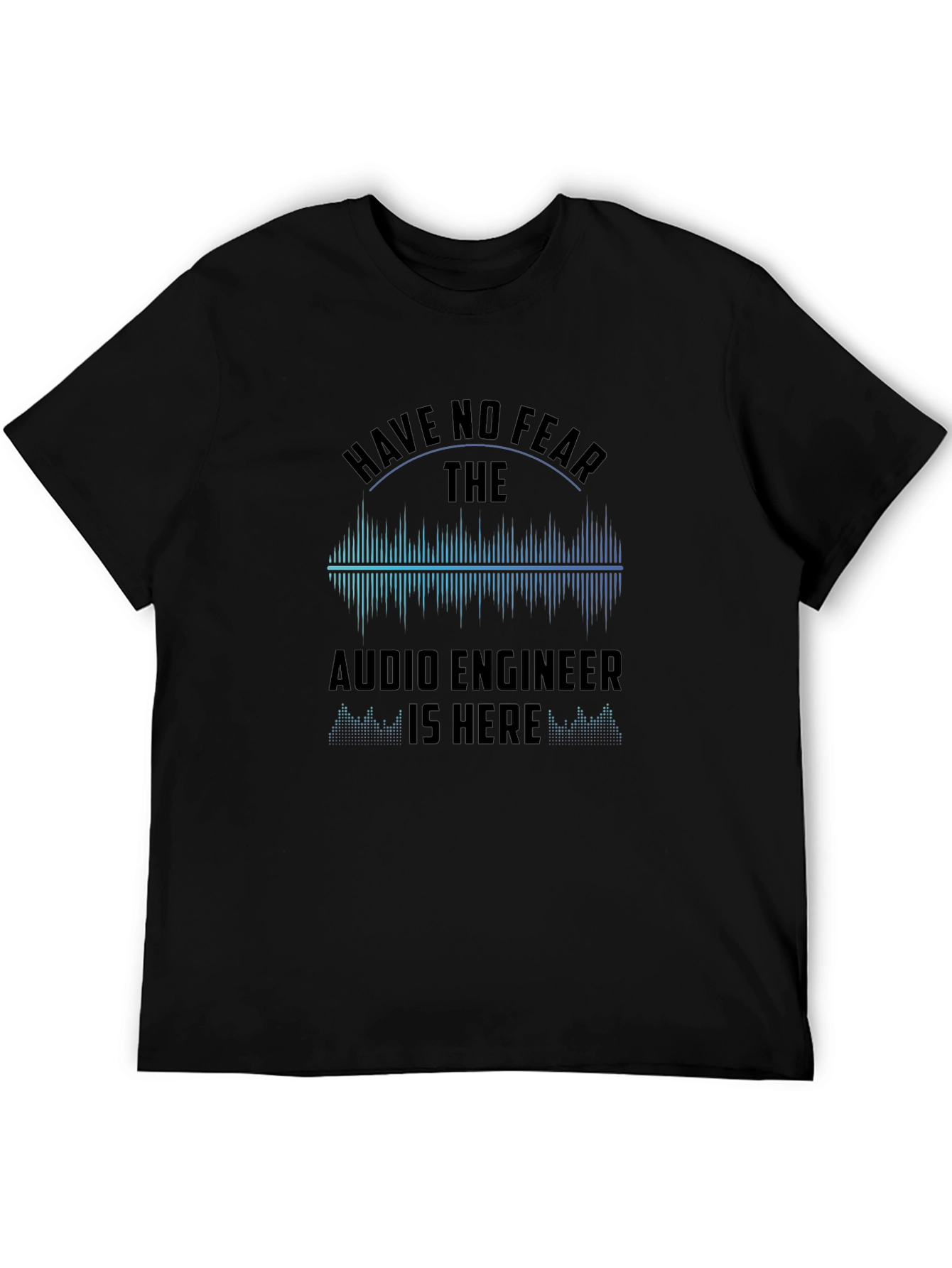 Audio Engineer T-Shirt - Sound Wave Graphic Tee