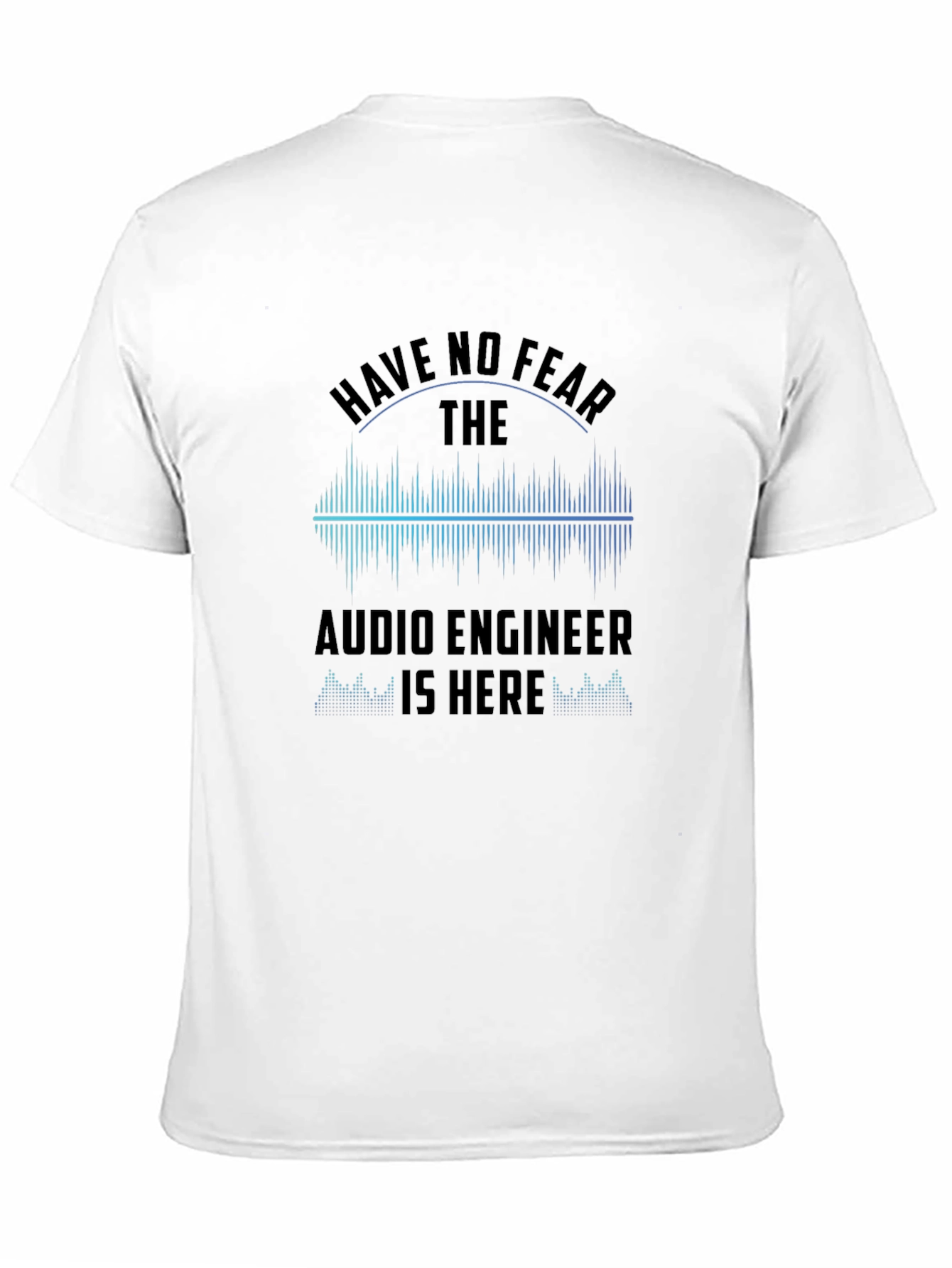 Audio Engineer T-Shirt - Sound Wave Graphic Tee