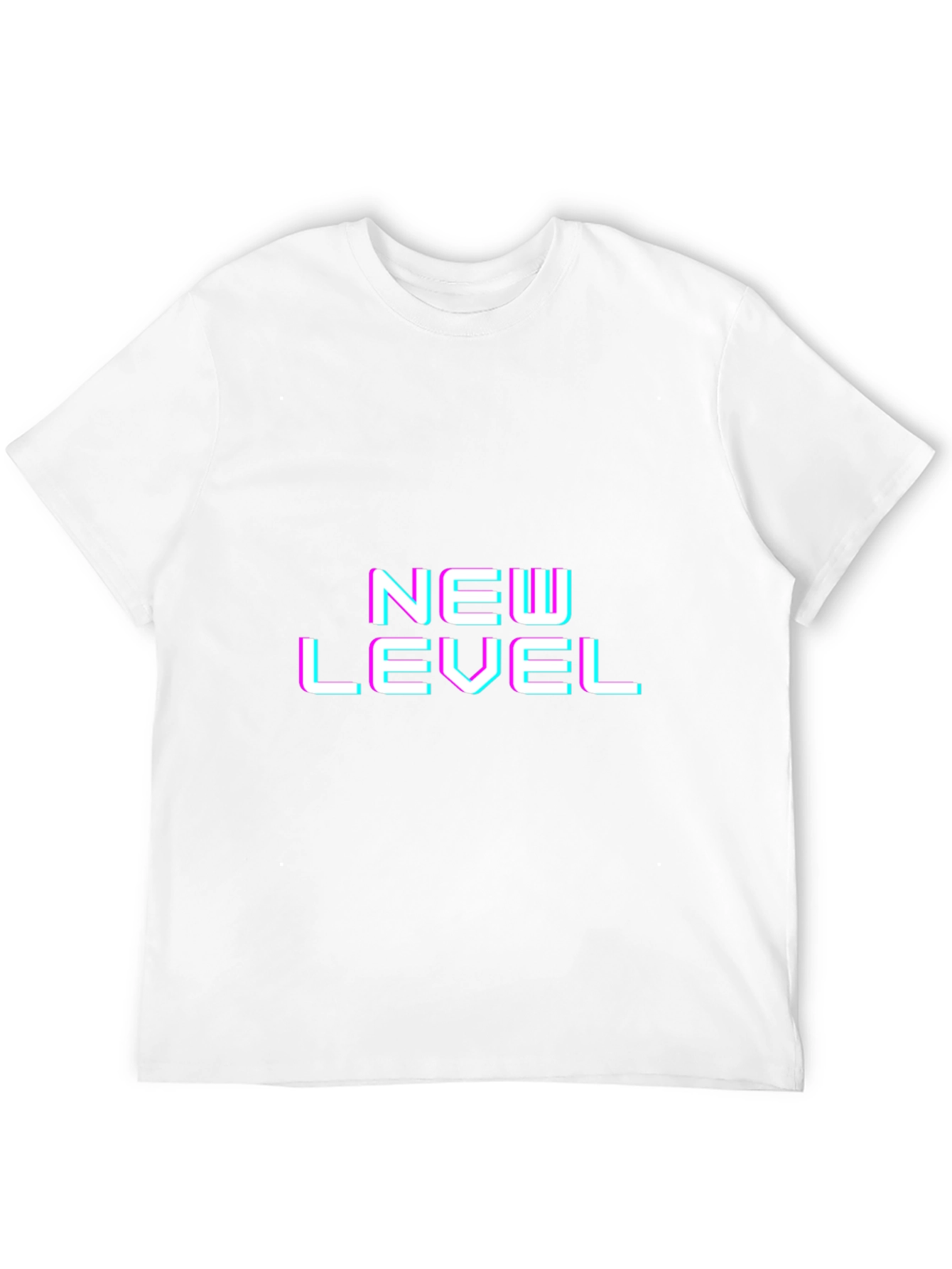 New Level Black T-Shirt - Cool Graphic Print
