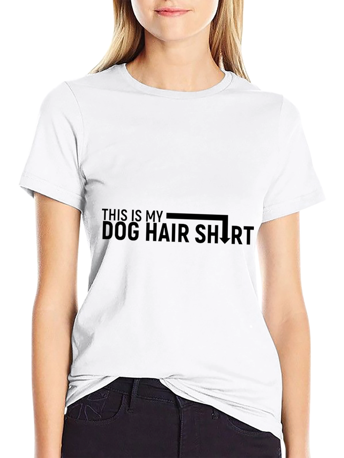 Dog Hair Shirt - Funny Pet Lover Tee