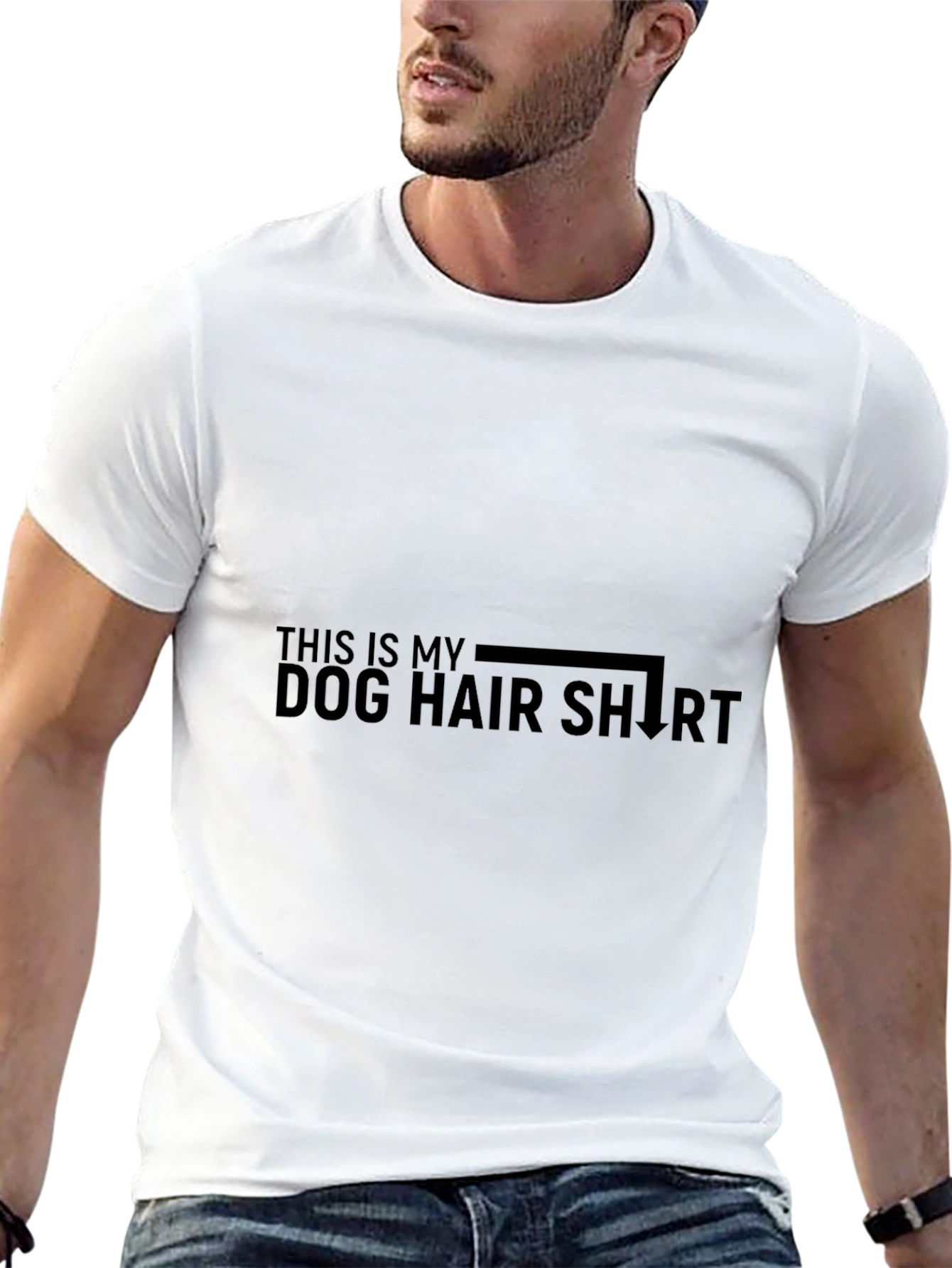 Dog Hair Shirt - Funny Pet Lover Tee