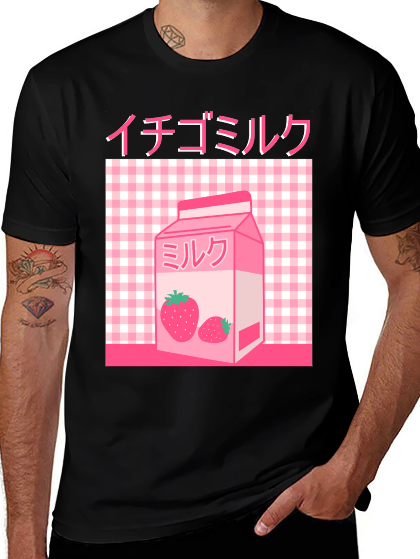 Strawberry Milk Aesthetic T-Shirt