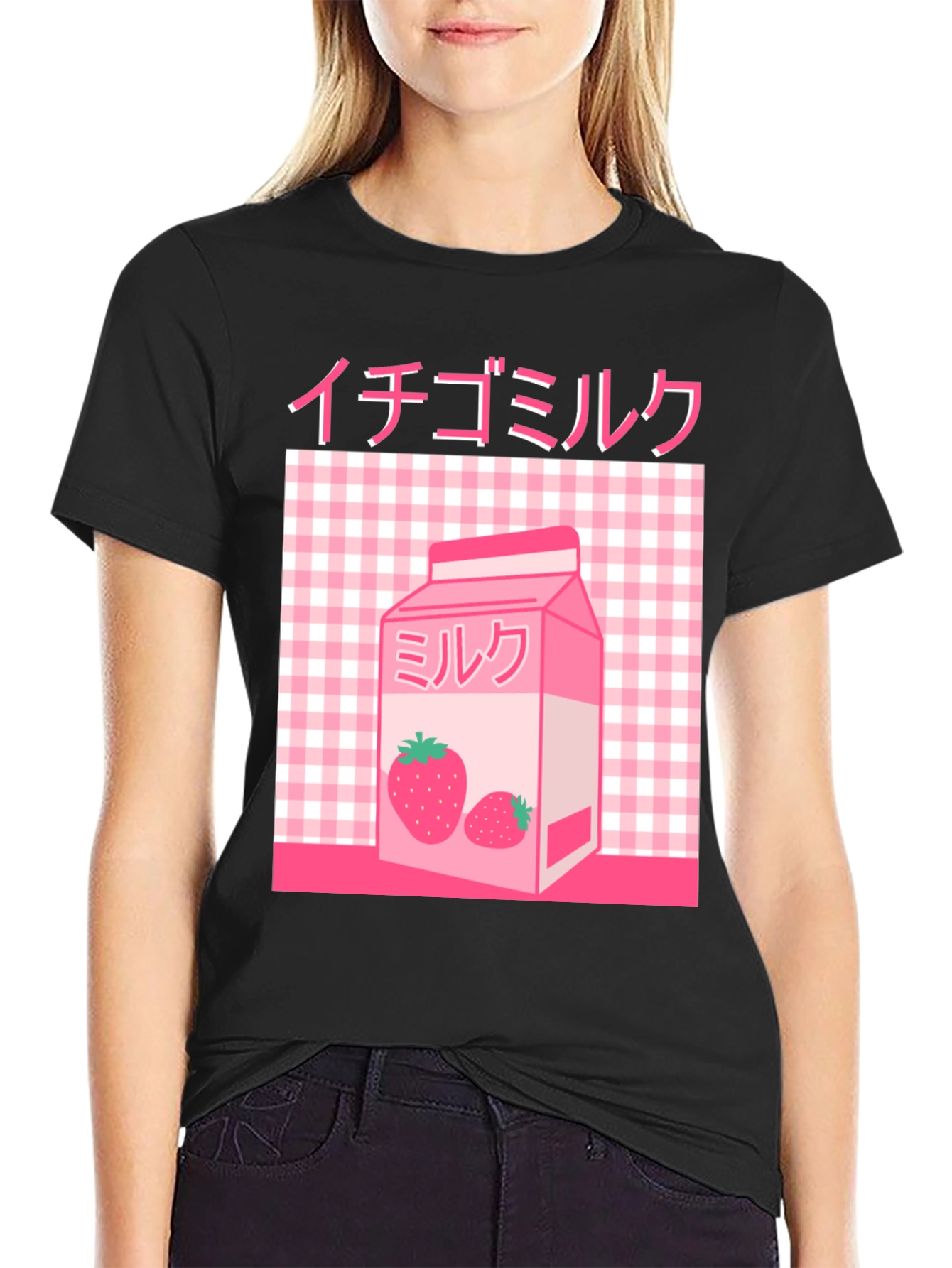 Strawberry Milk Aesthetic T-Shirt
