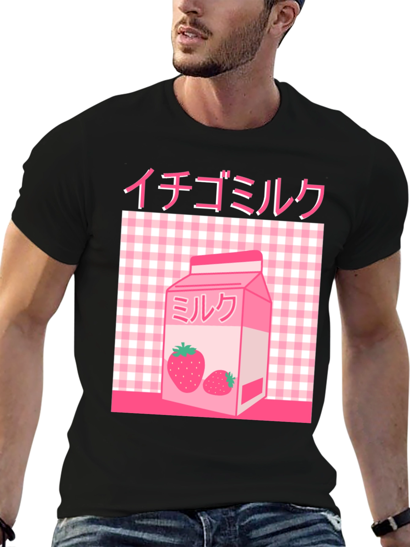 Strawberry Milk Aesthetic T-Shirt
