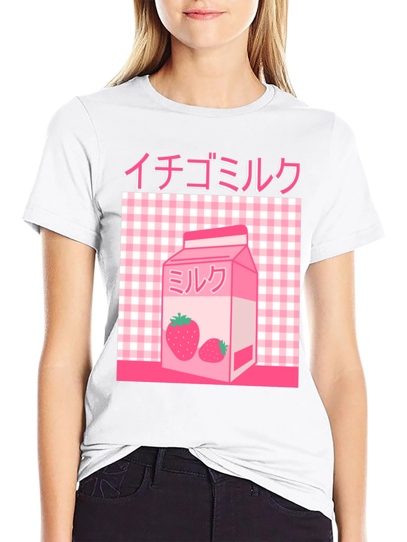 Strawberry Milk Aesthetic T-Shirt