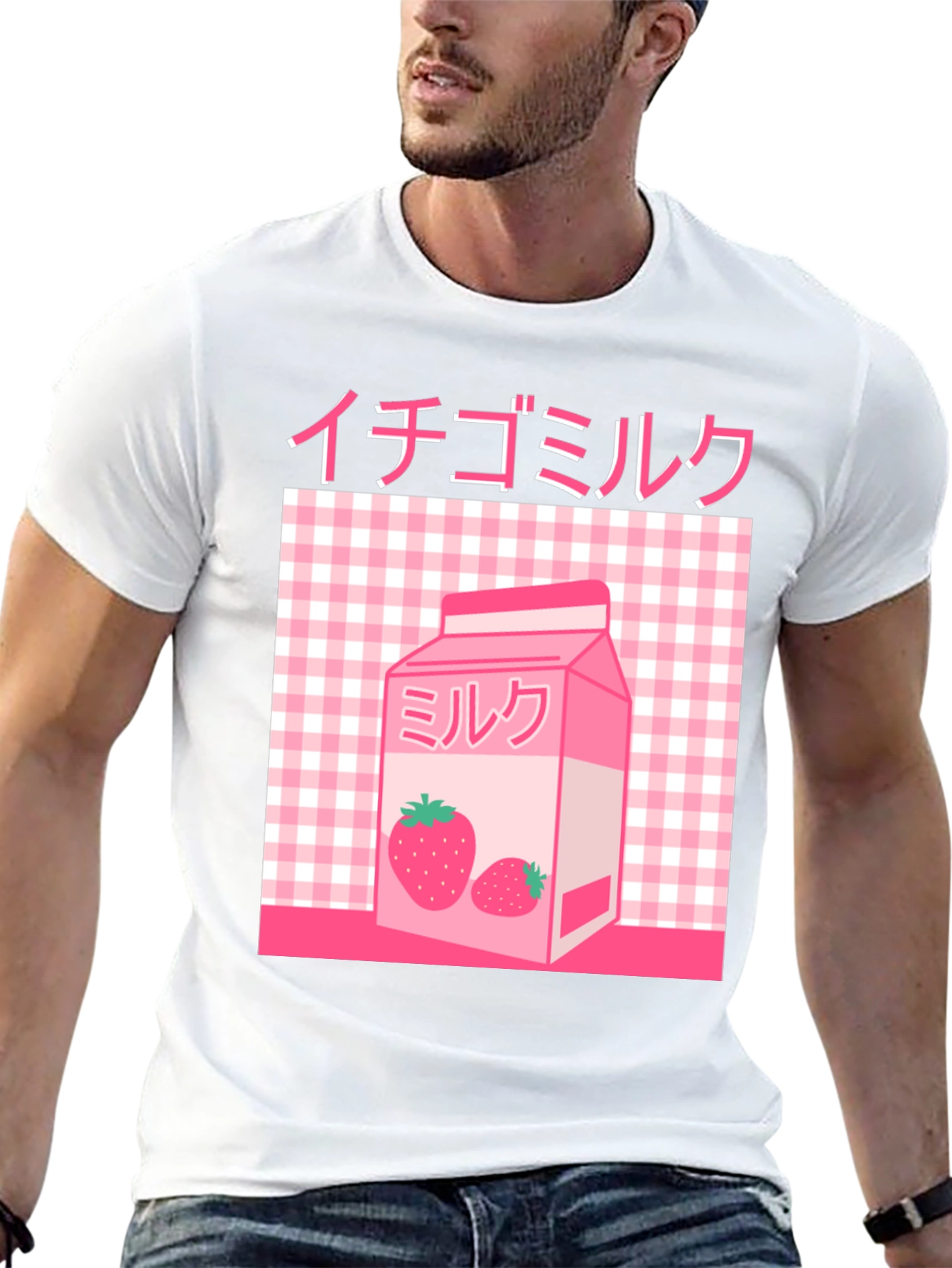 Strawberry Milk Aesthetic T-Shirt