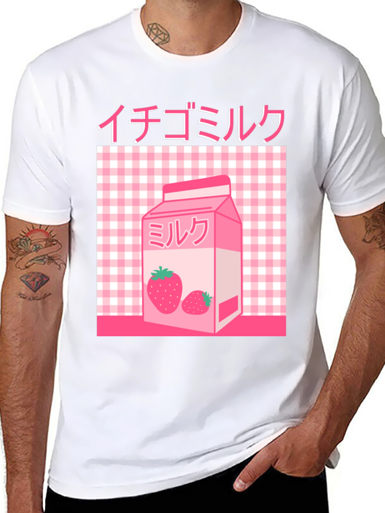 Strawberry Milk Aesthetic T-Shirt
