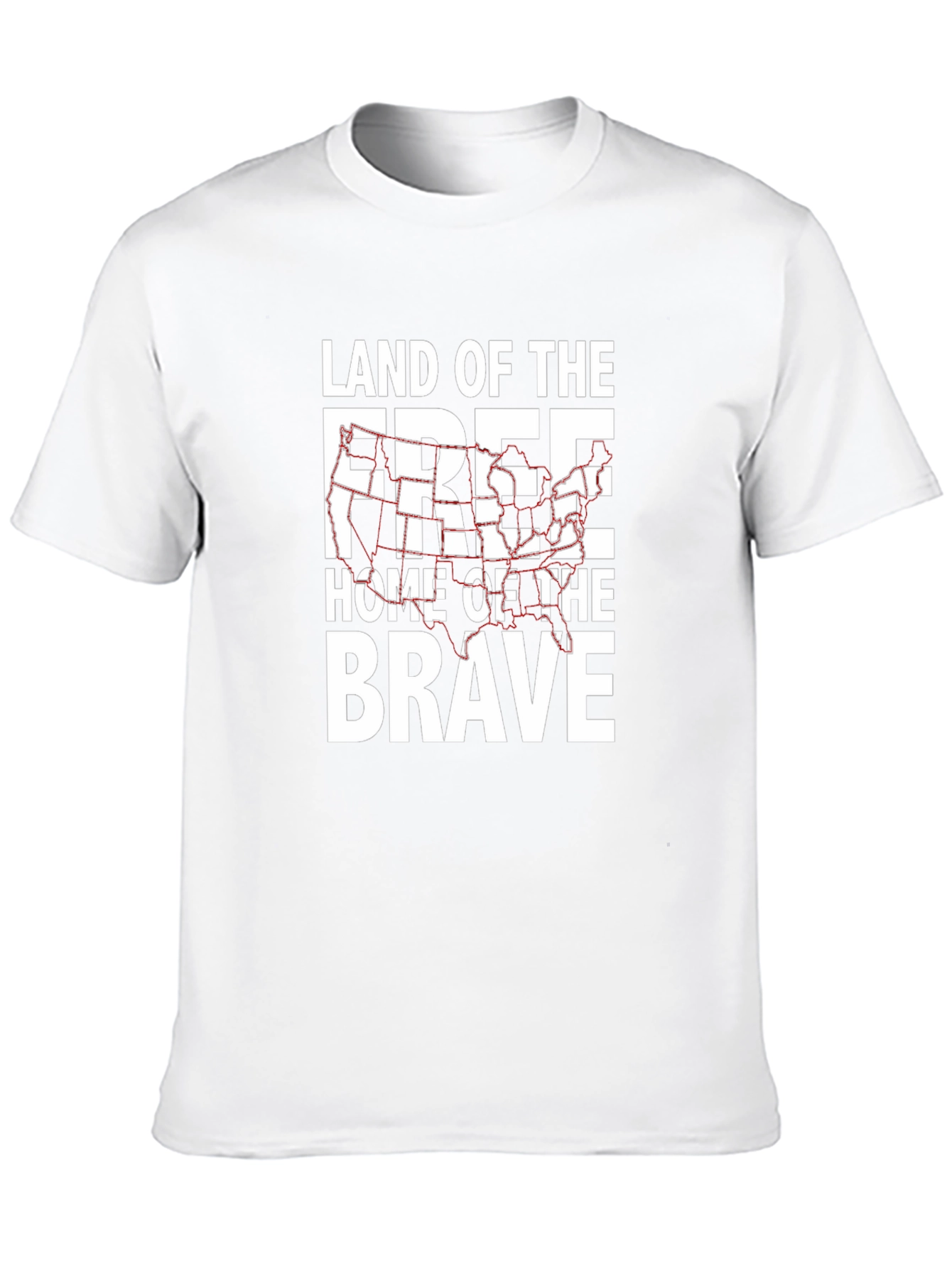 Land of the Free Black Graphic Tee