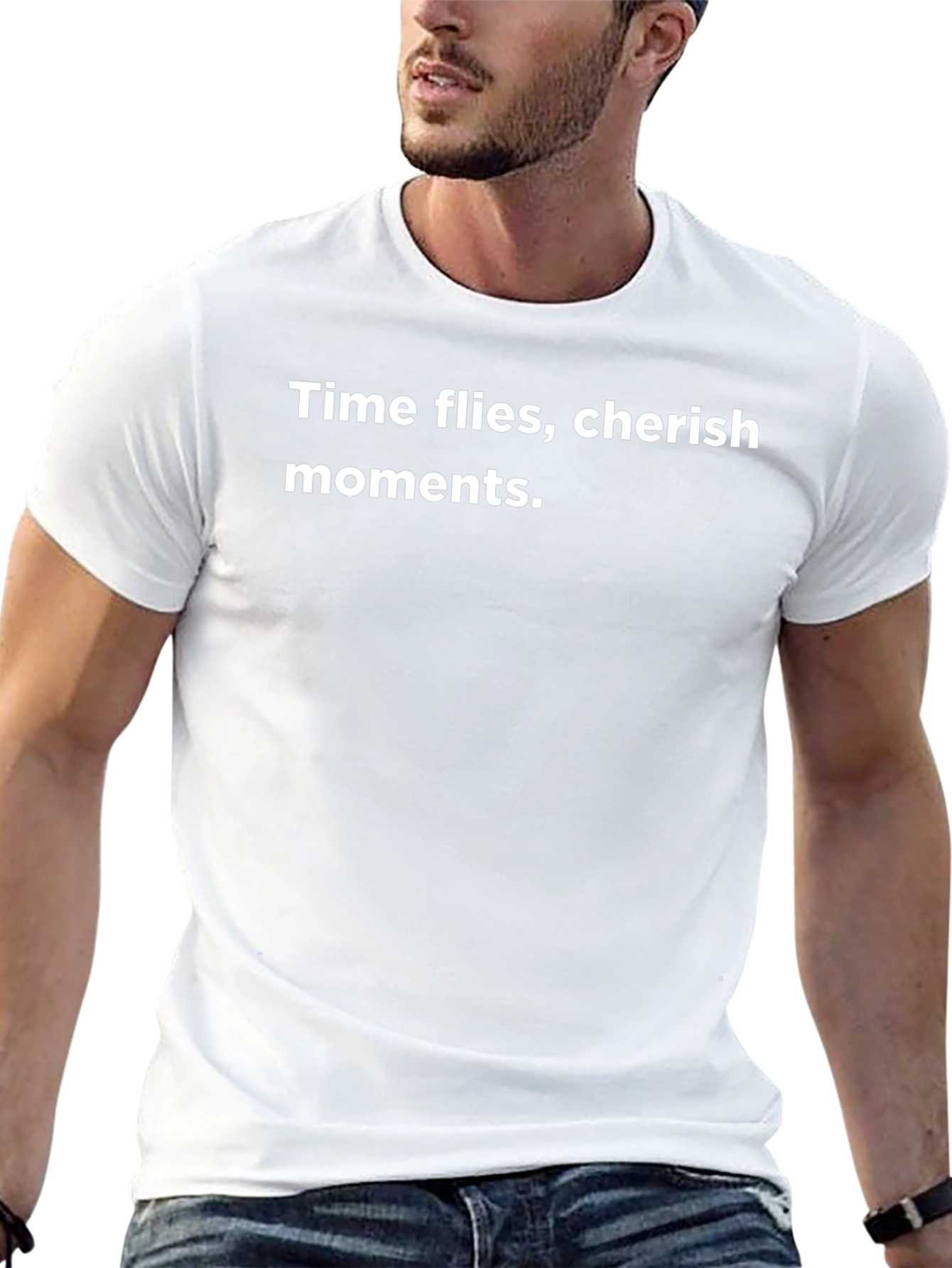 Cherish Moments Black T-Shirt