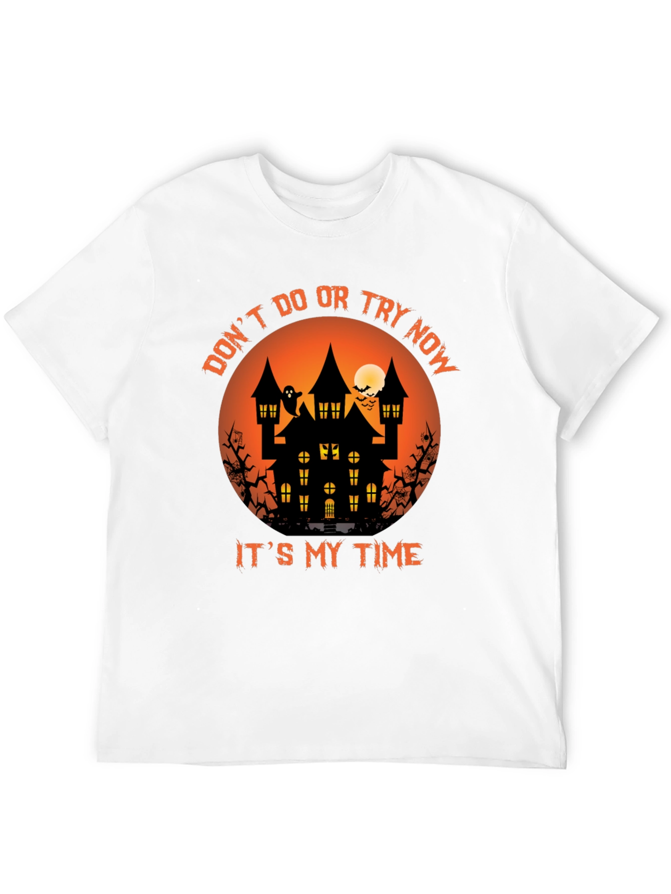 Halloween Haunted House Graphic Tee