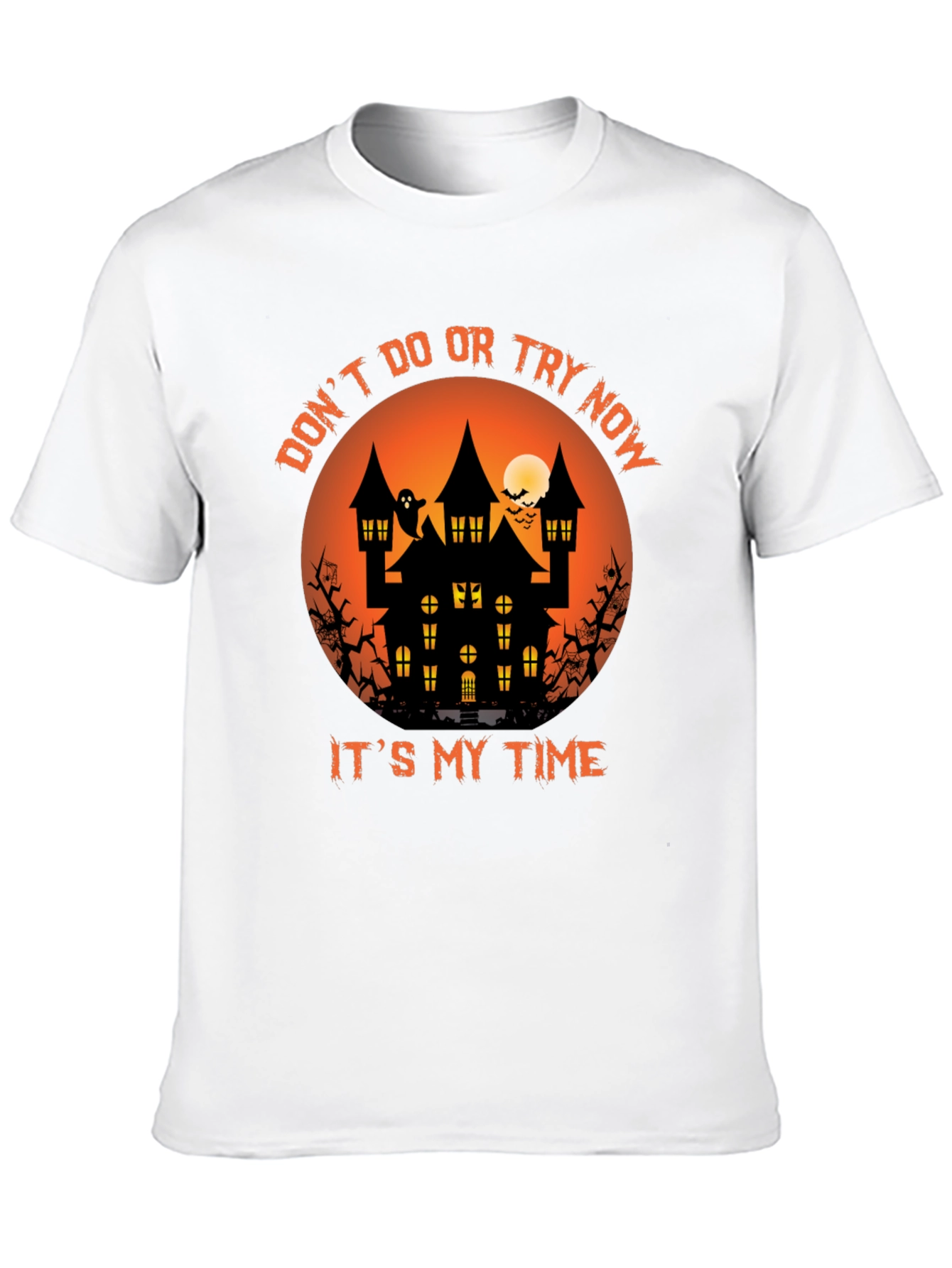 Halloween Haunted House Graphic Tee