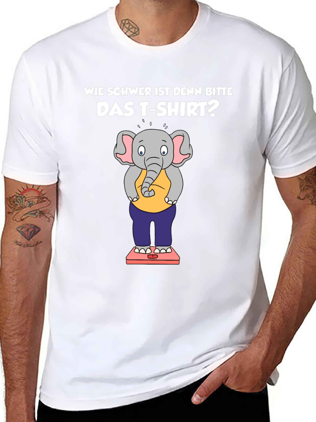 Funny Elephant T-Shirt: How Heavy?