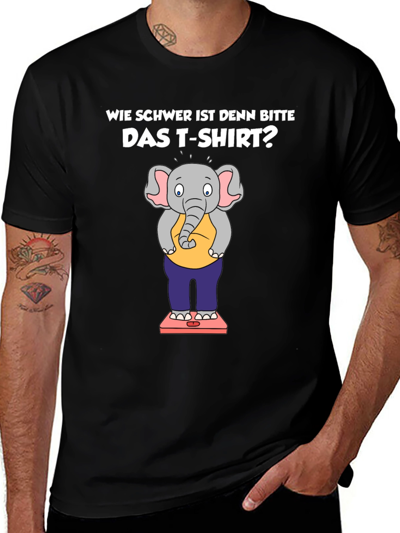 Funny Elephant T-Shirt: How Heavy?
