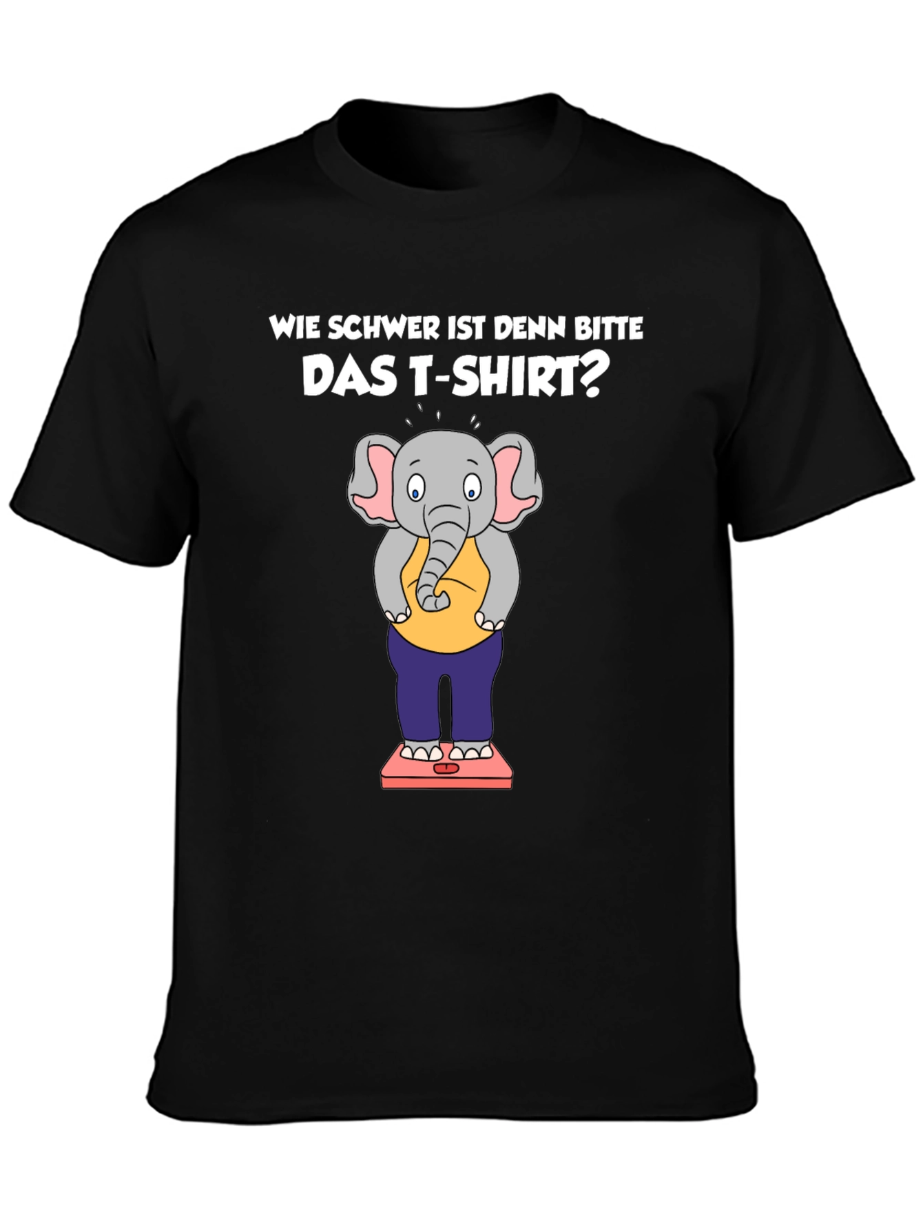 Funny Elephant T-Shirt: How Heavy?