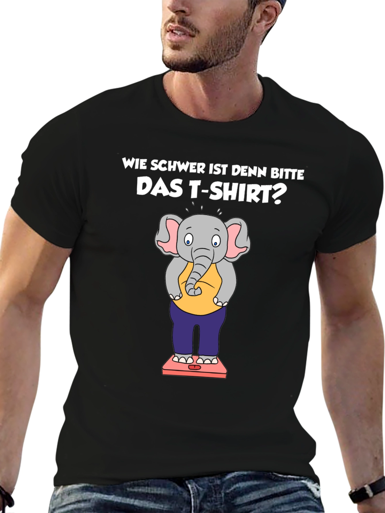Funny Elephant T-Shirt: How Heavy?