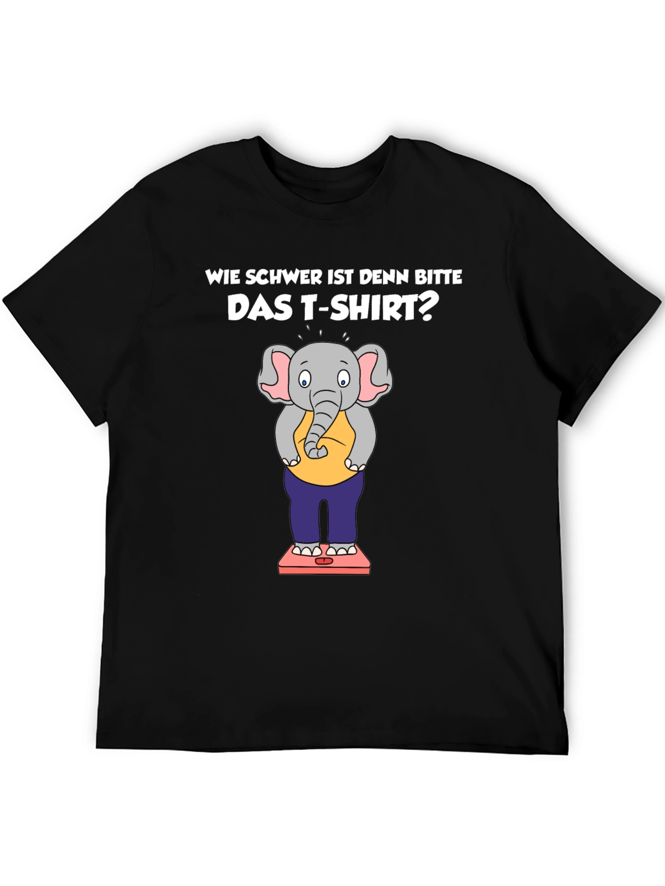 Funny Elephant T-Shirt: How Heavy?