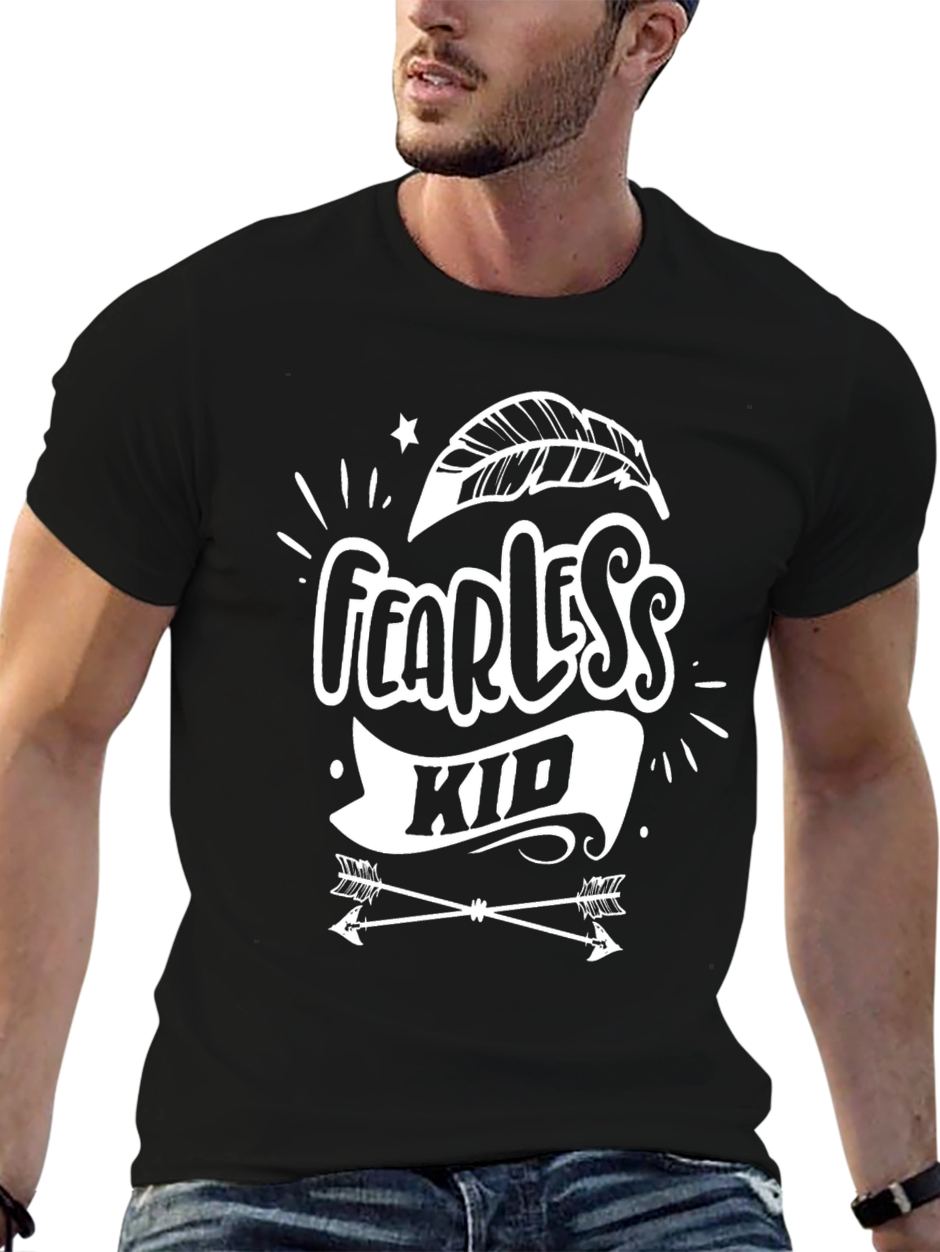 Fearless Kid Graphic T-Shirt