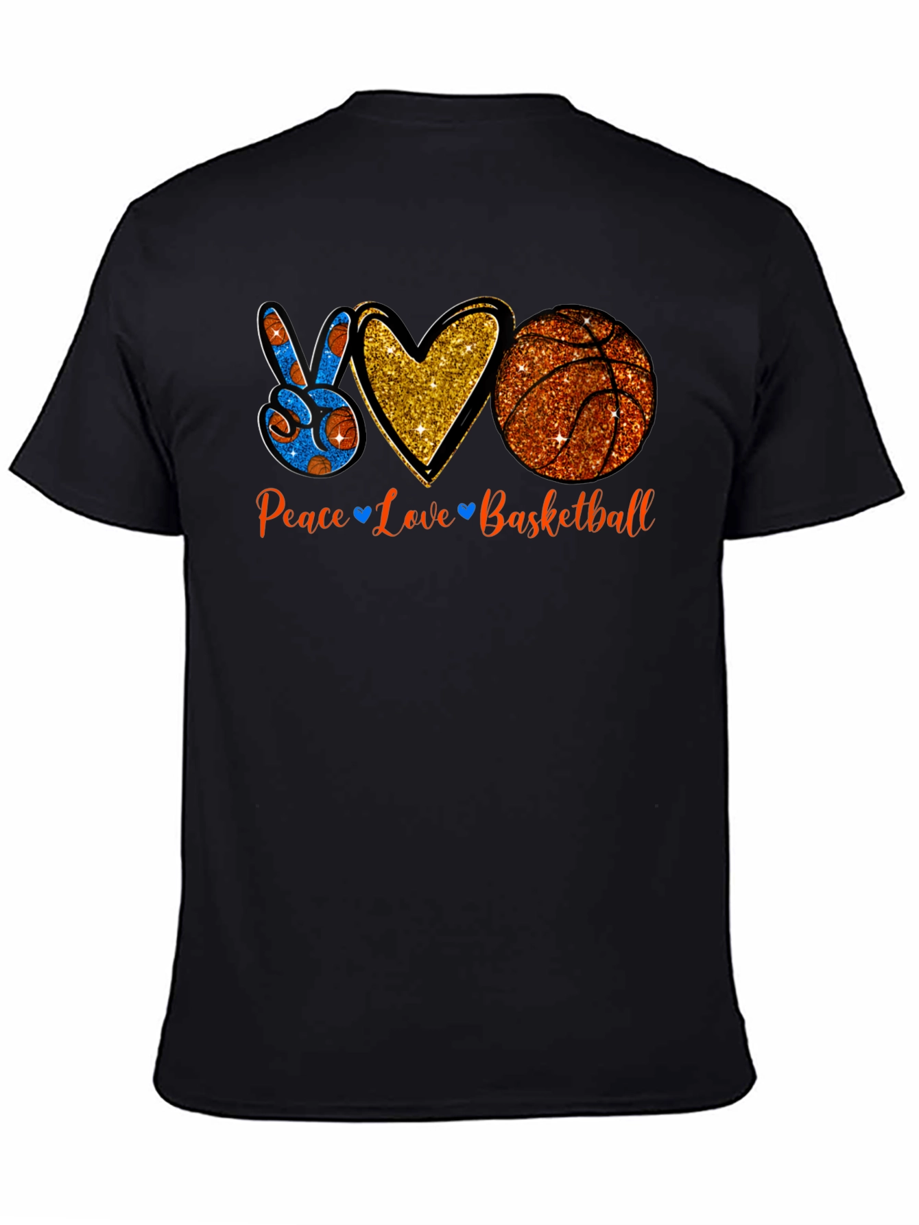 Peace Love Basketball T-Shirt