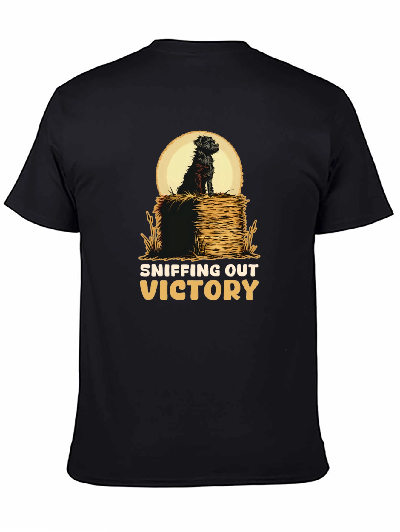 Sniffing Out Victory Dog Graphic T-Shirt