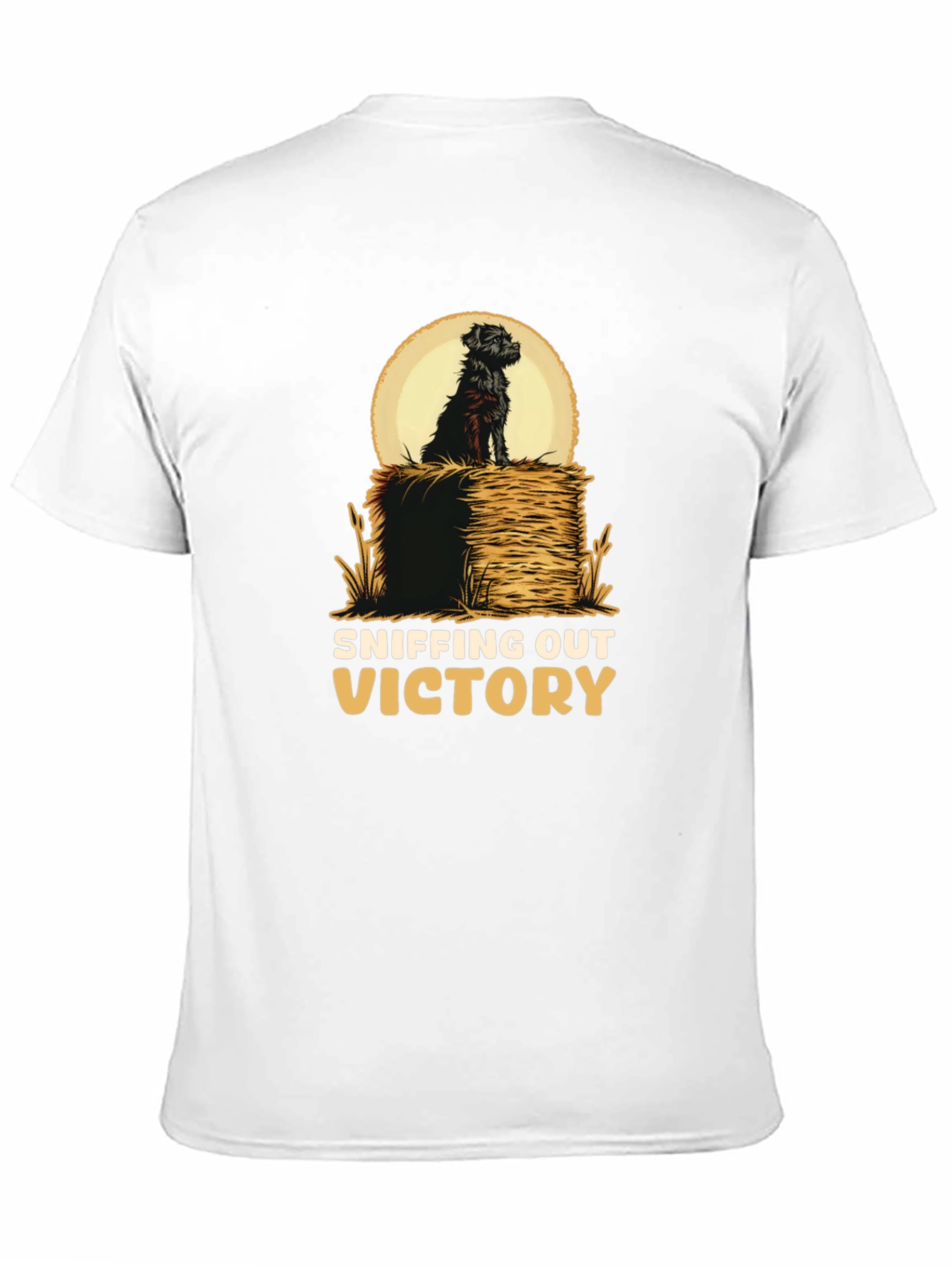 Sniffing Out Victory Dog Graphic T-Shirt