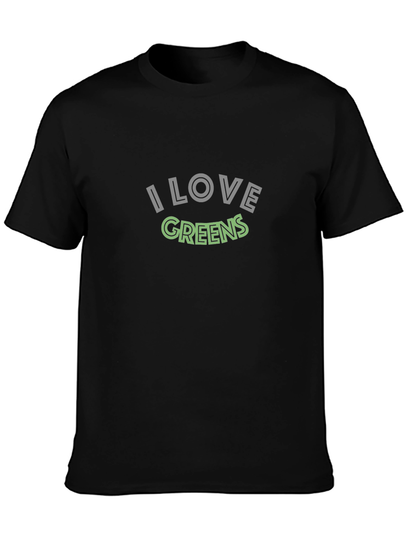 I Love Greens T-Shirt - Soft Cotton Blend