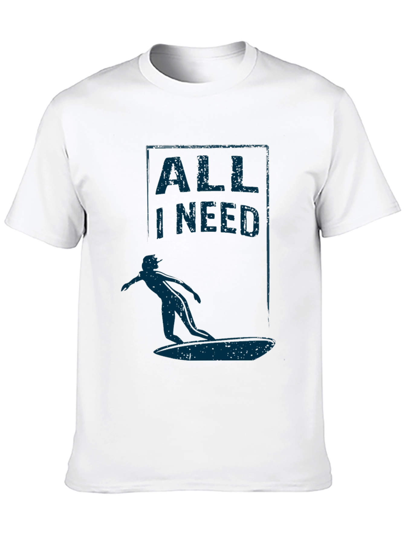 Surfer Graphic T-Shirt - All I Need Design