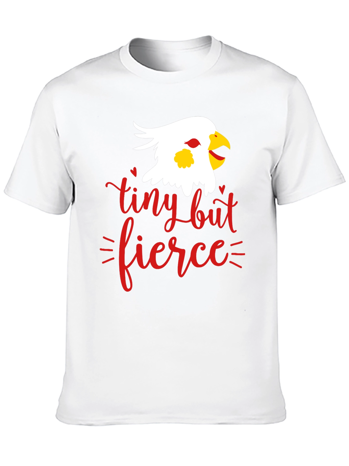 Tiny But Fierce Graphic Tee - Black