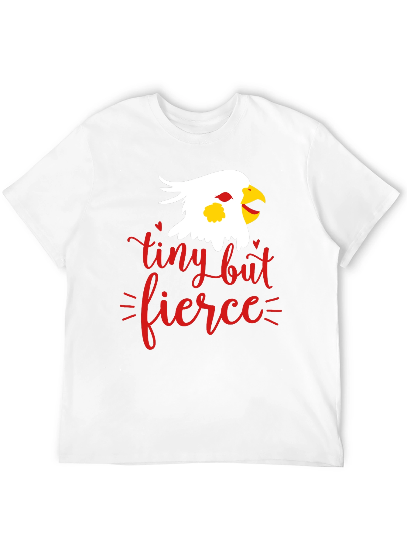 Tiny But Fierce Graphic Tee - Black