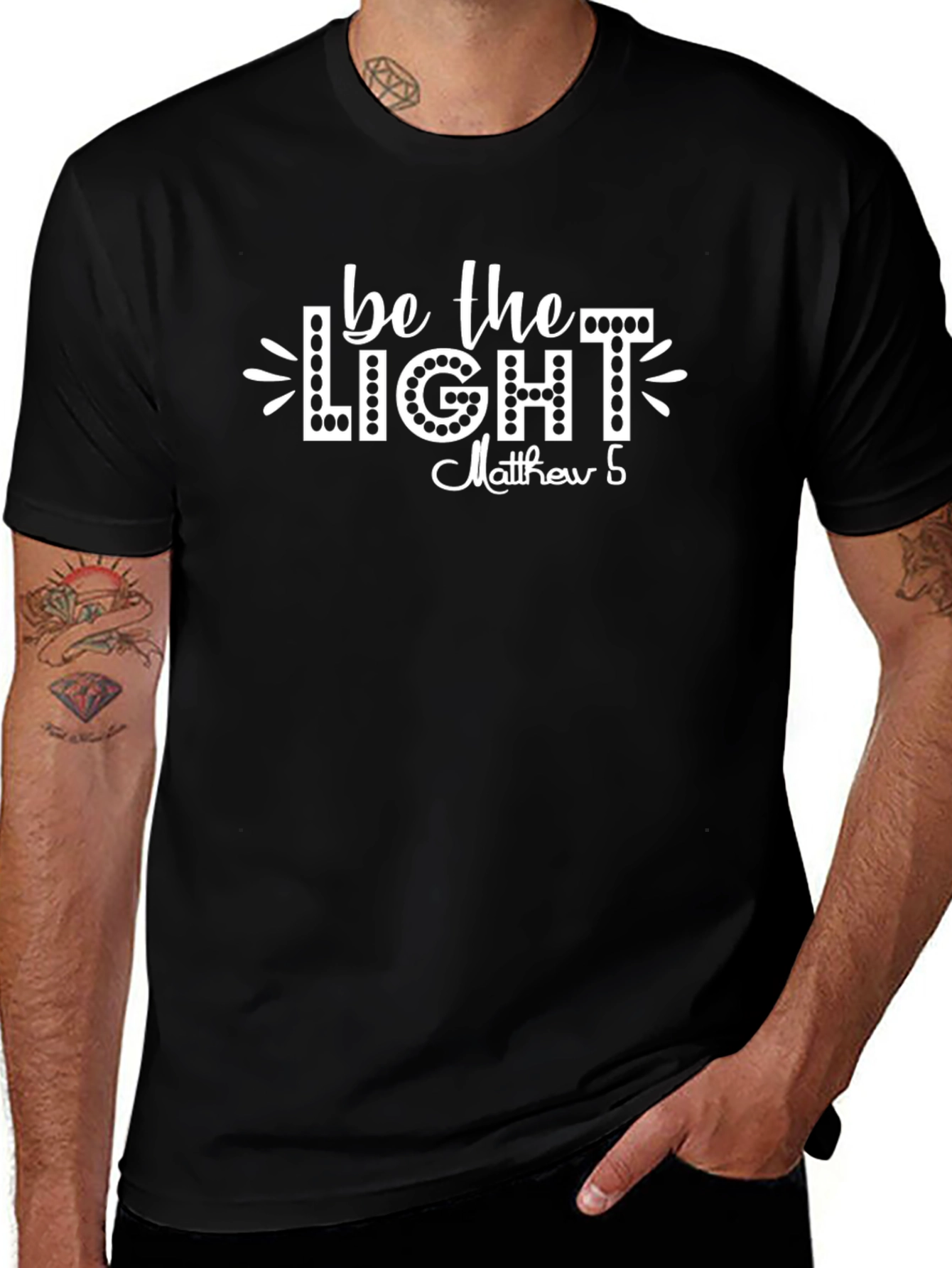 Be the Light Matthew 5 T-Shirt