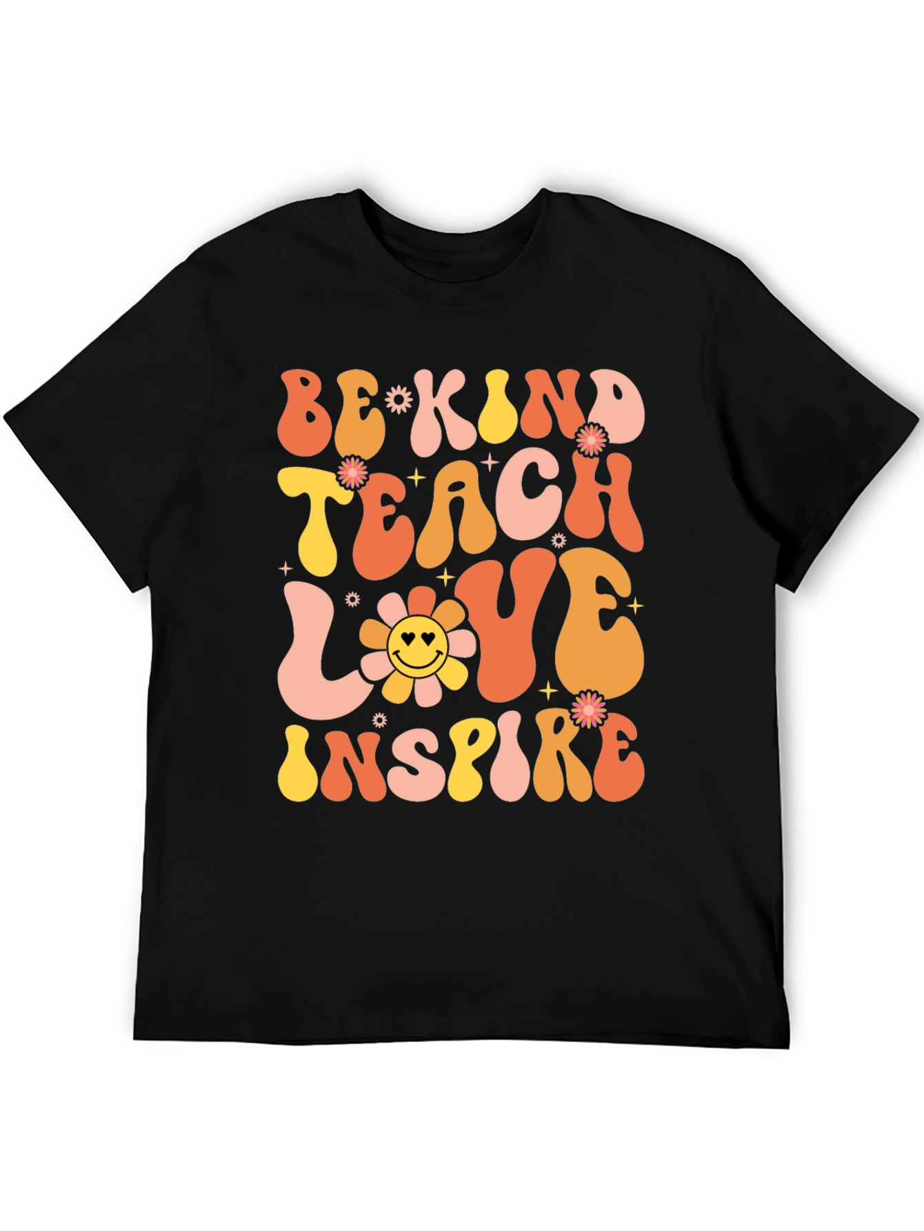 Be Kind Teacher Retro Graphic Tee
