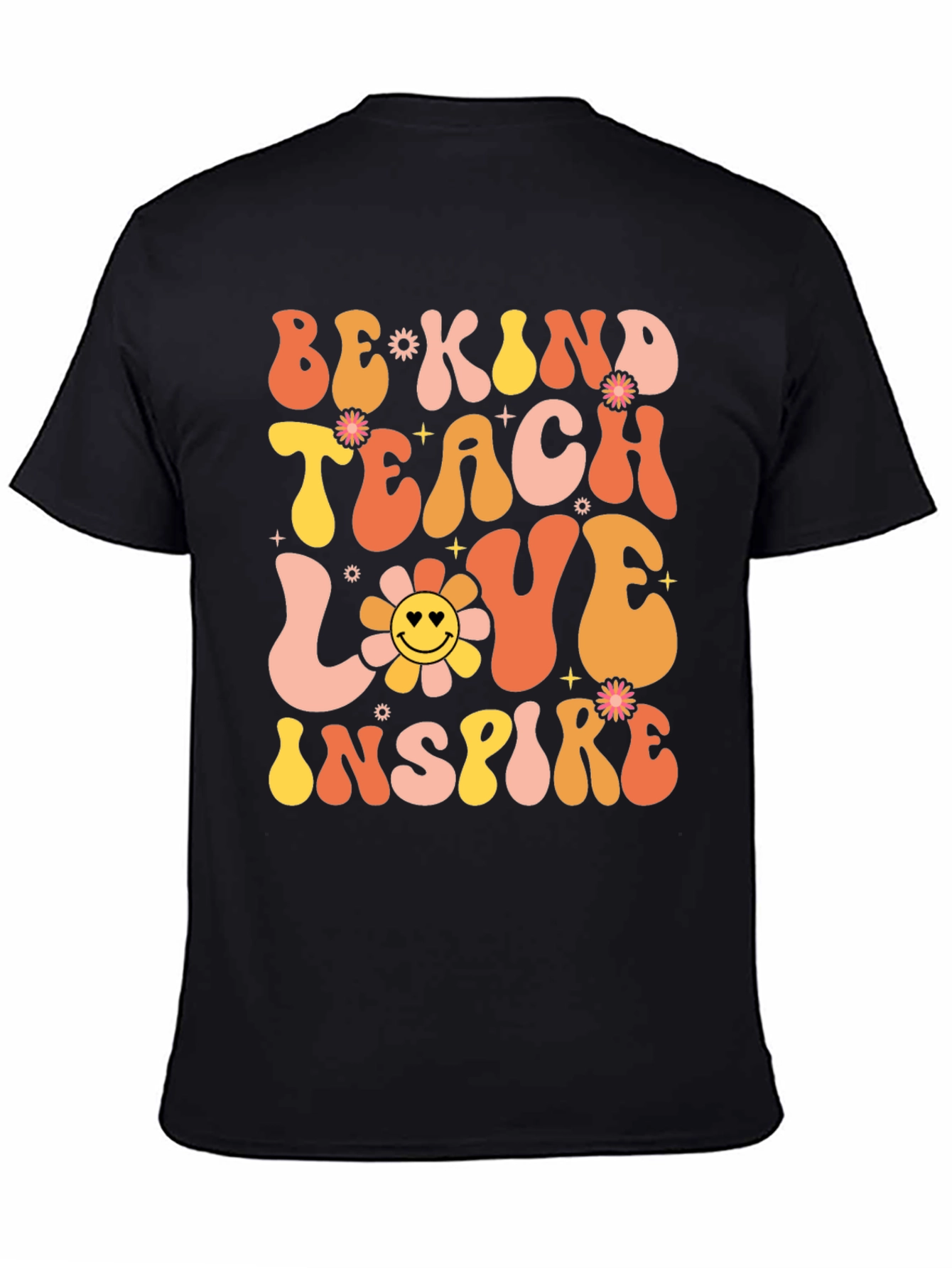 Be Kind Teacher Retro Graphic Tee