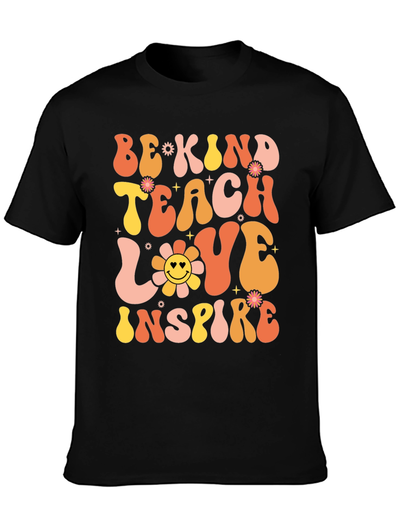 Be Kind Teacher Retro Graphic Tee