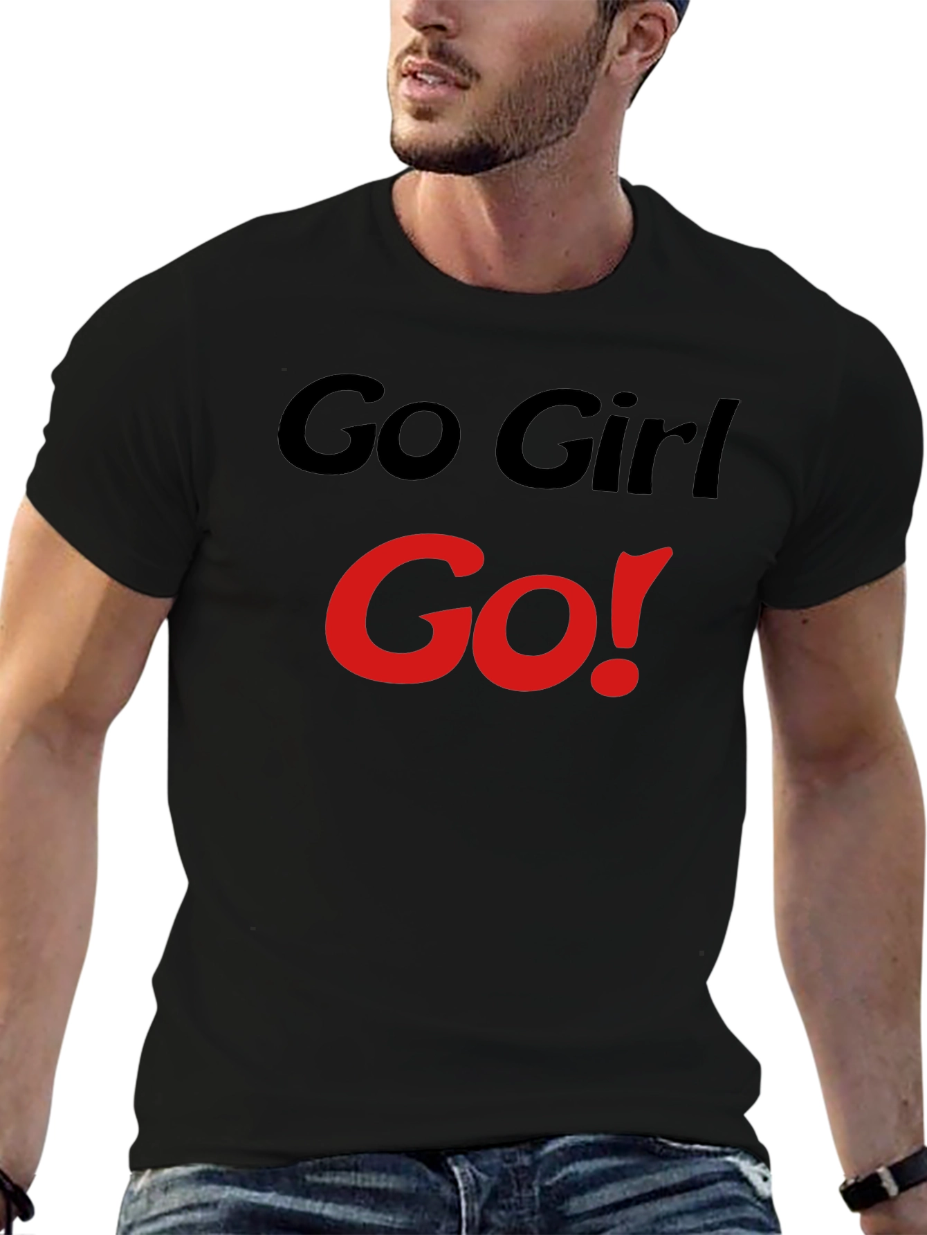 Go Girl Go! Graphic T-Shirt - Bold Statement Tee