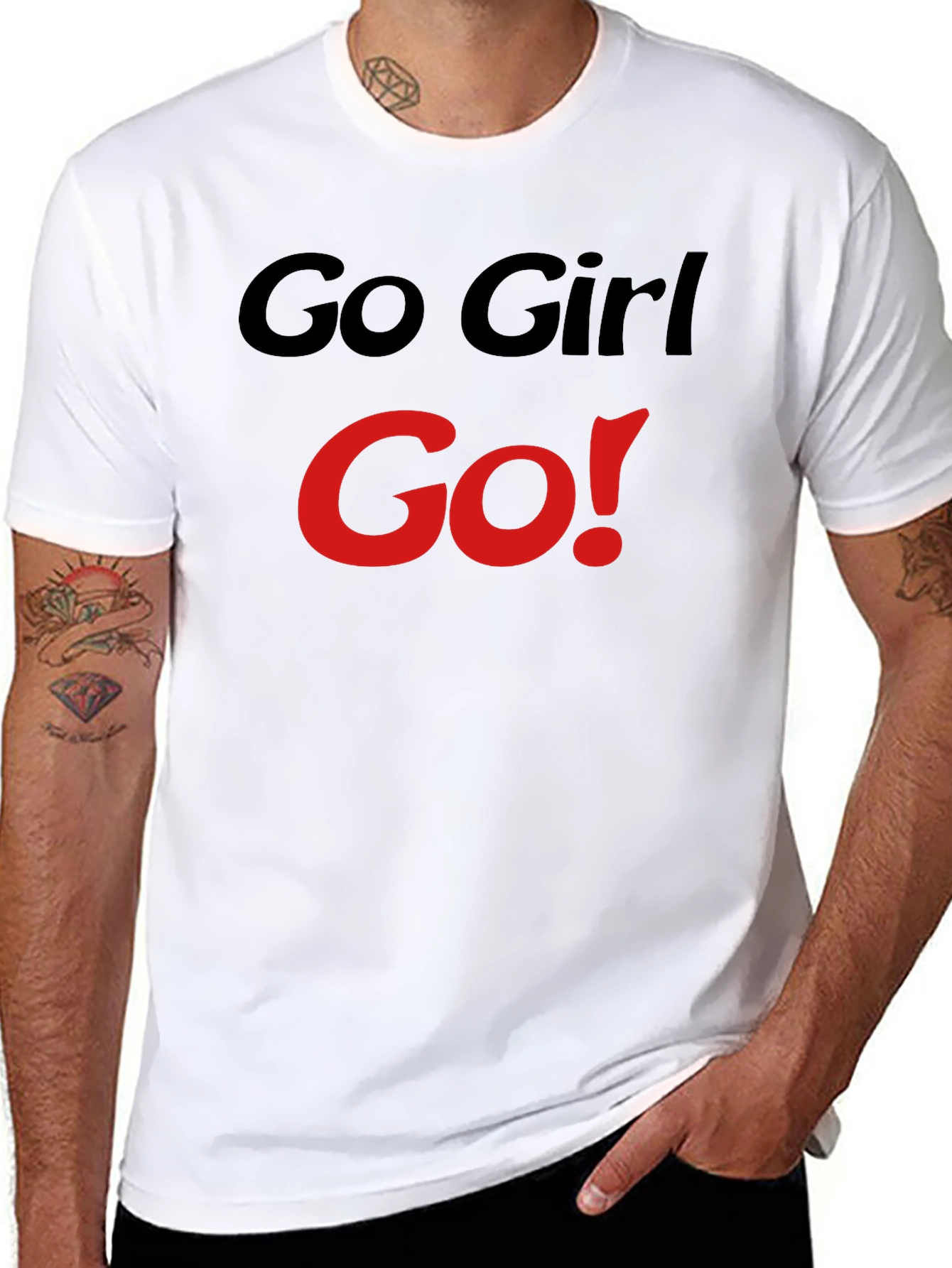 Go Girl Go! Graphic T-Shirt - Bold Statement Tee