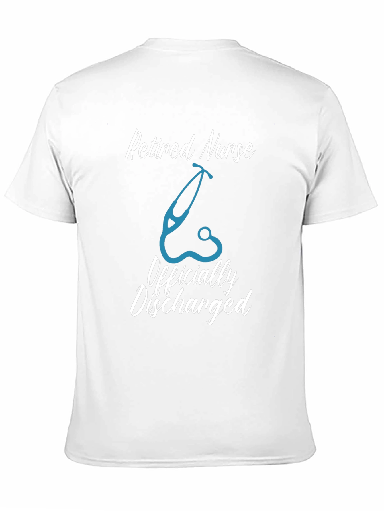 Retired Nurse Graphic Tee - Officially Discharged!