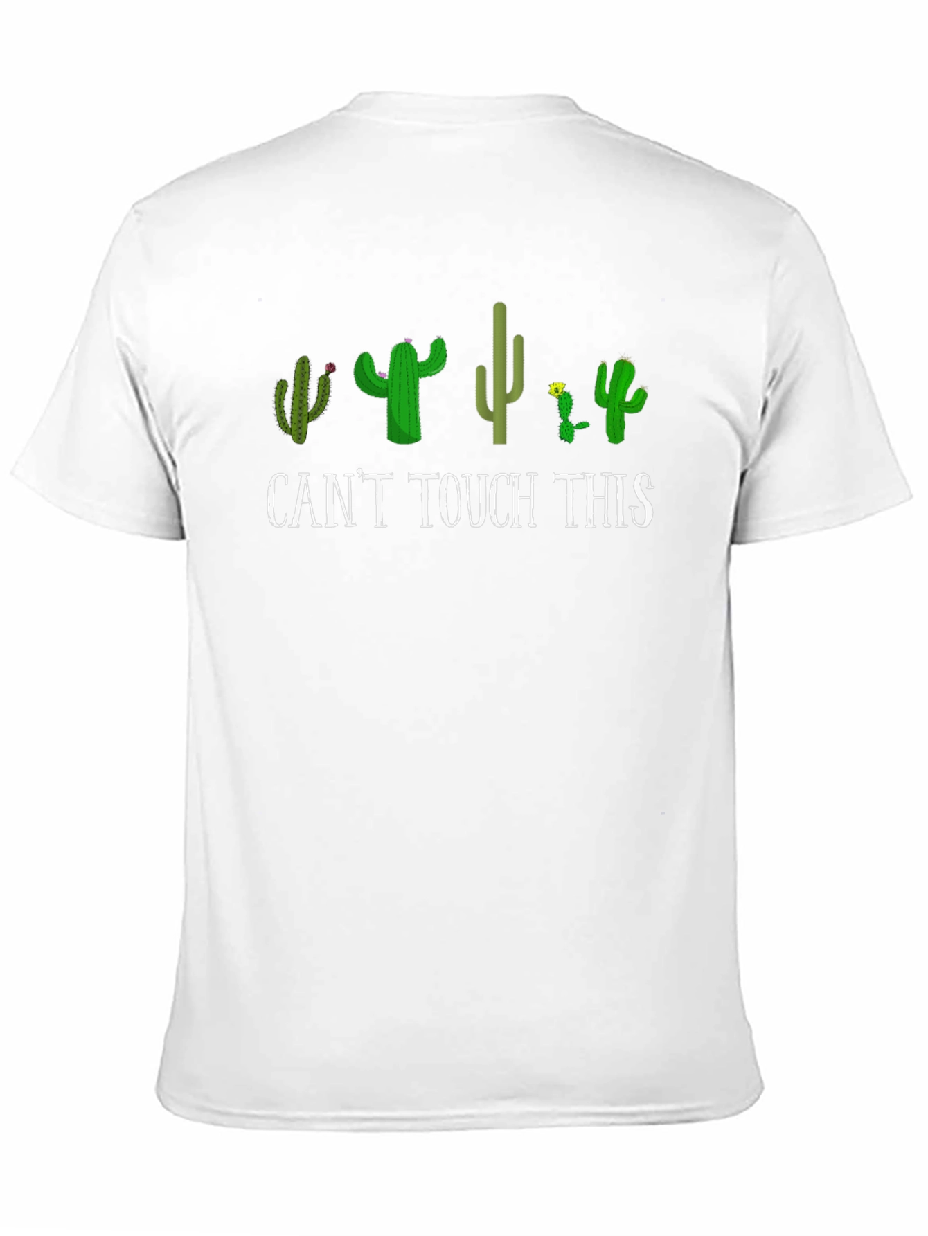 Cactus Graphic Tee - Cant Touch This