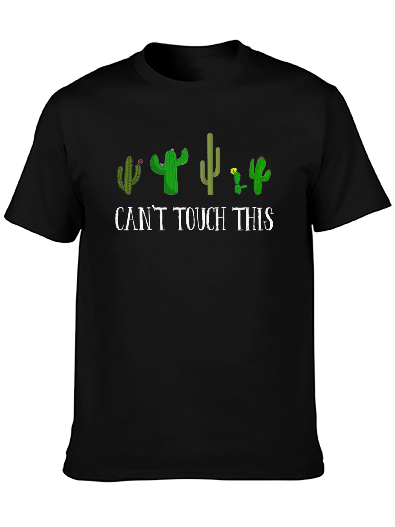 Cactus Graphic Tee - Cant Touch This