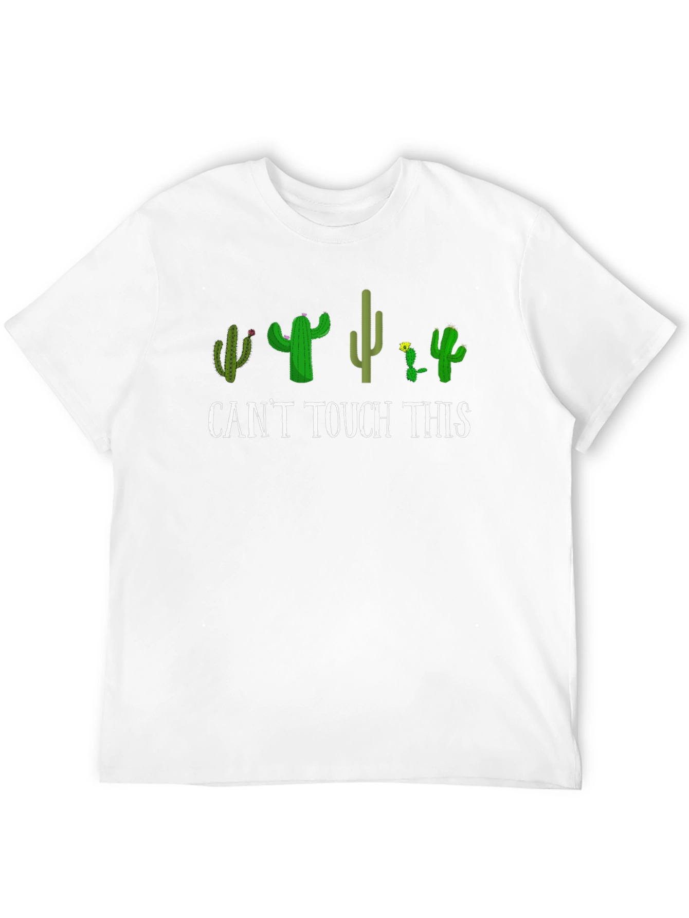 Cactus Graphic Tee - Cant Touch This