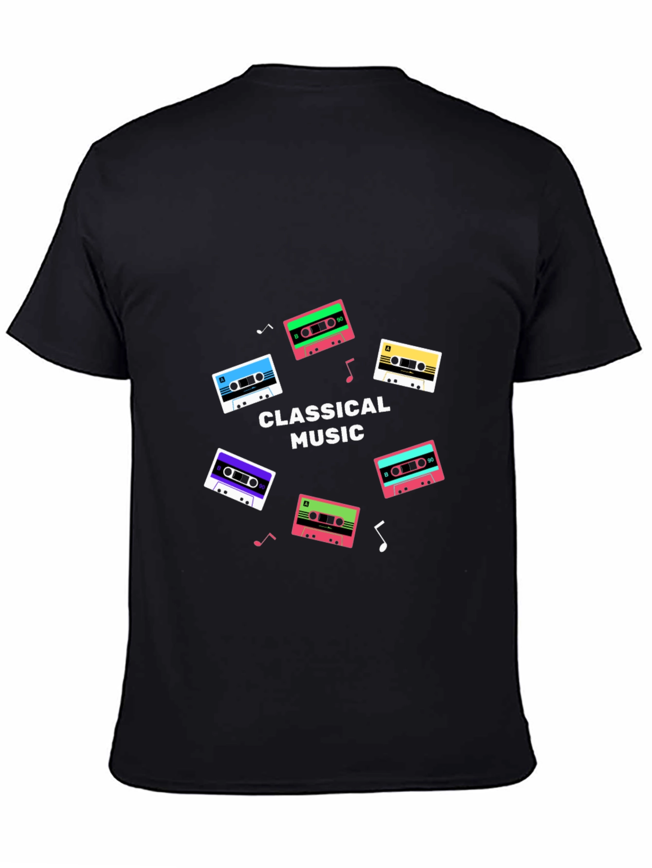 Classical Music Cassette Tape T-Shirt