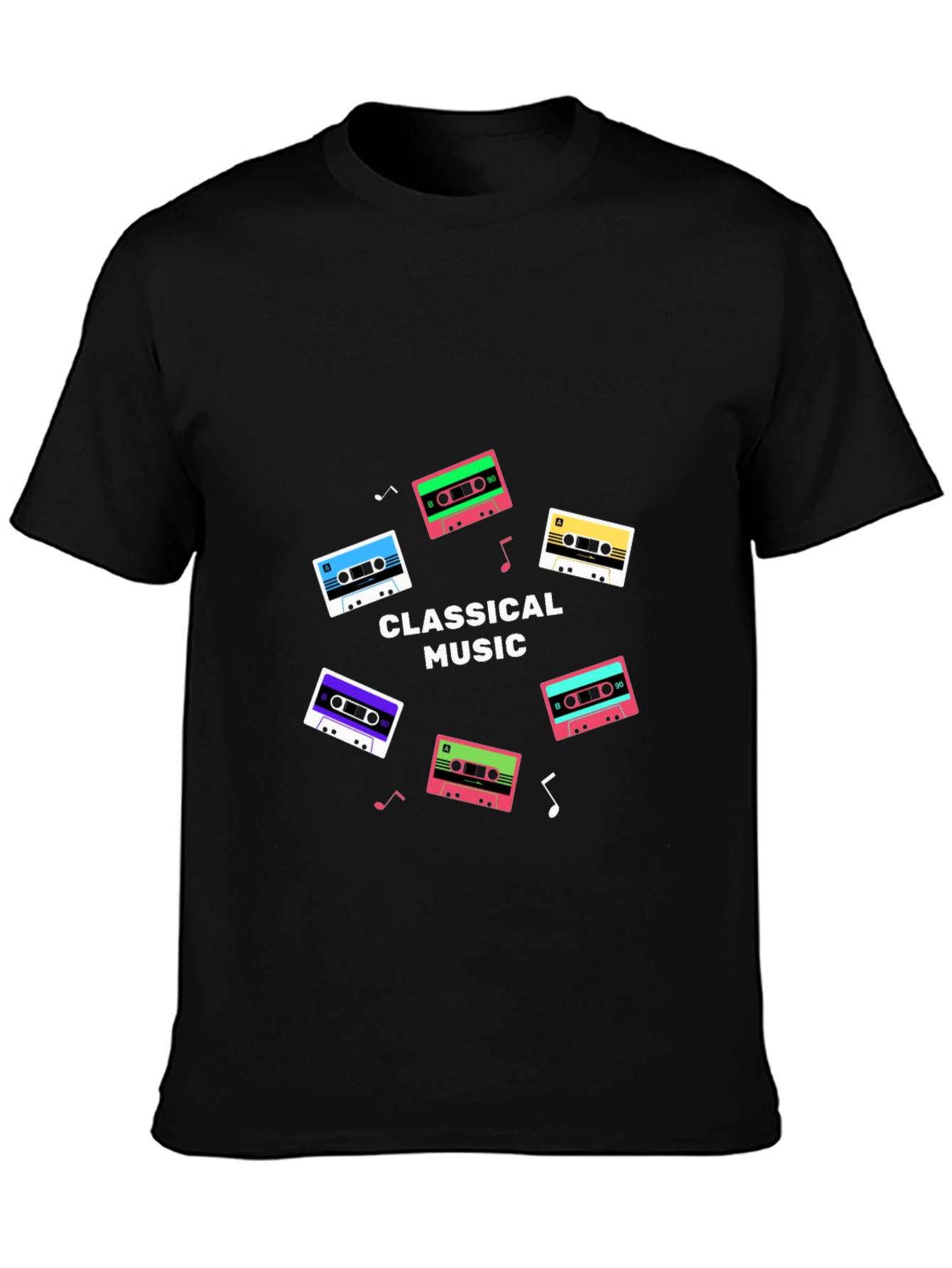 Classical Music Cassette Tape T-Shirt