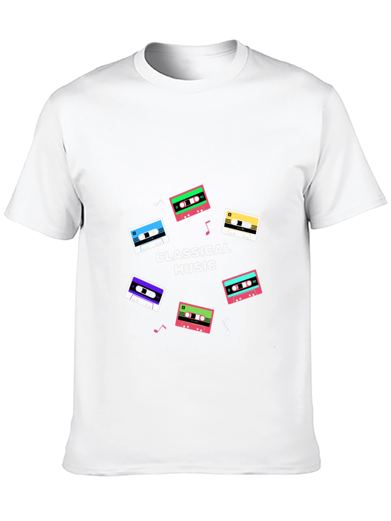 Classical Music Cassette Tape T-Shirt