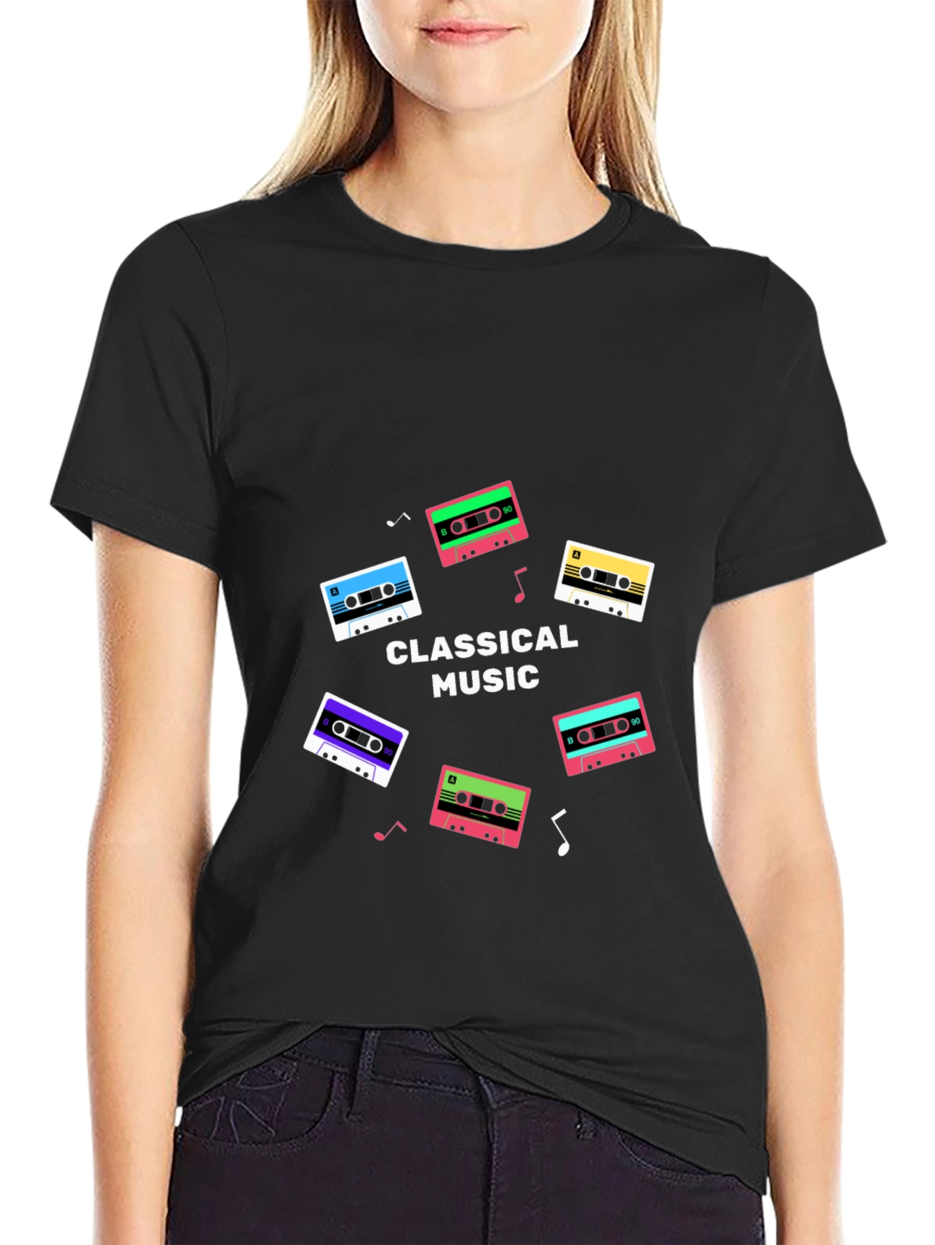 Classical Music Cassette Tape T-Shirt