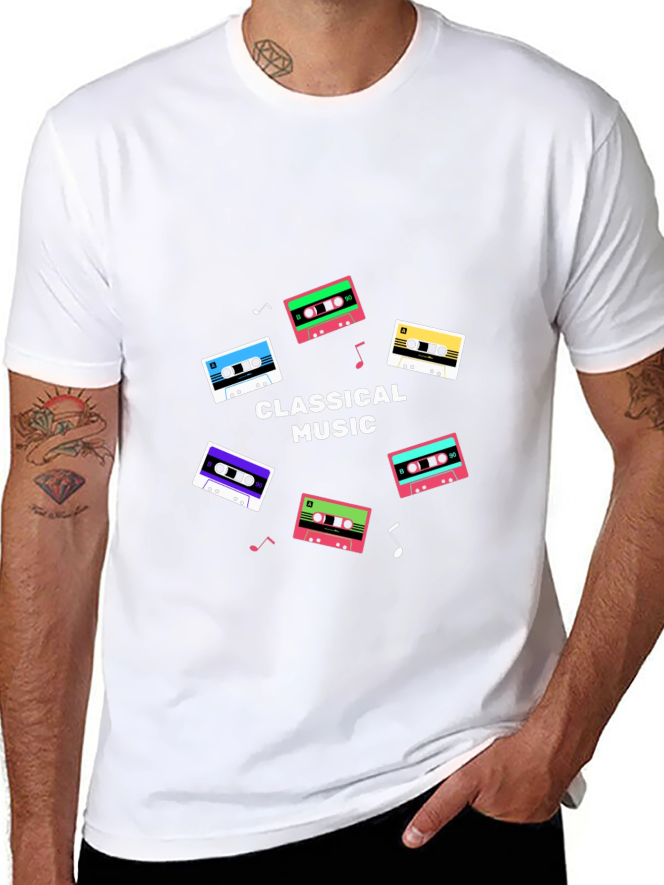 Classical Music Cassette Tape T-Shirt