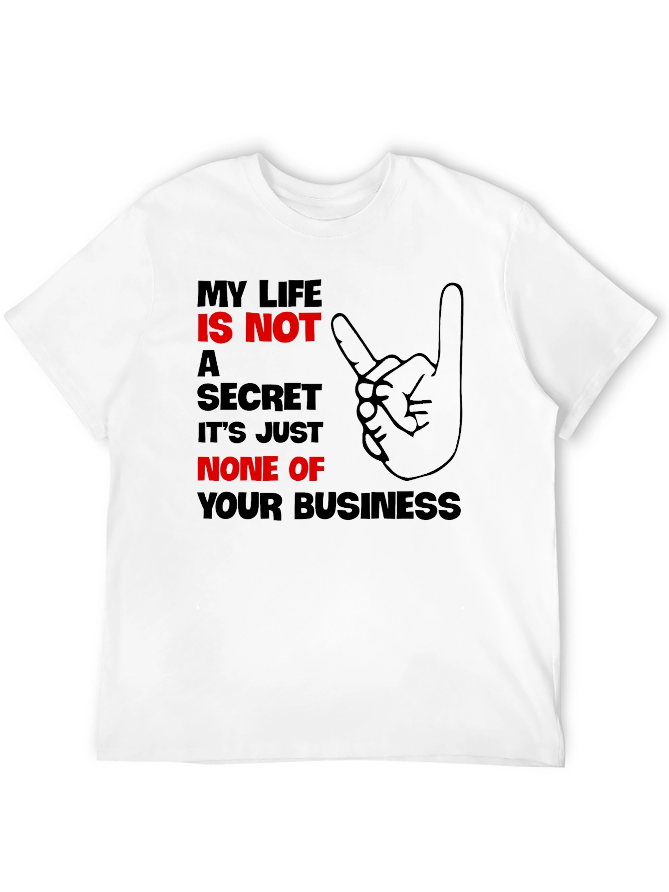 My Life Is Not a Secret T-Shirt