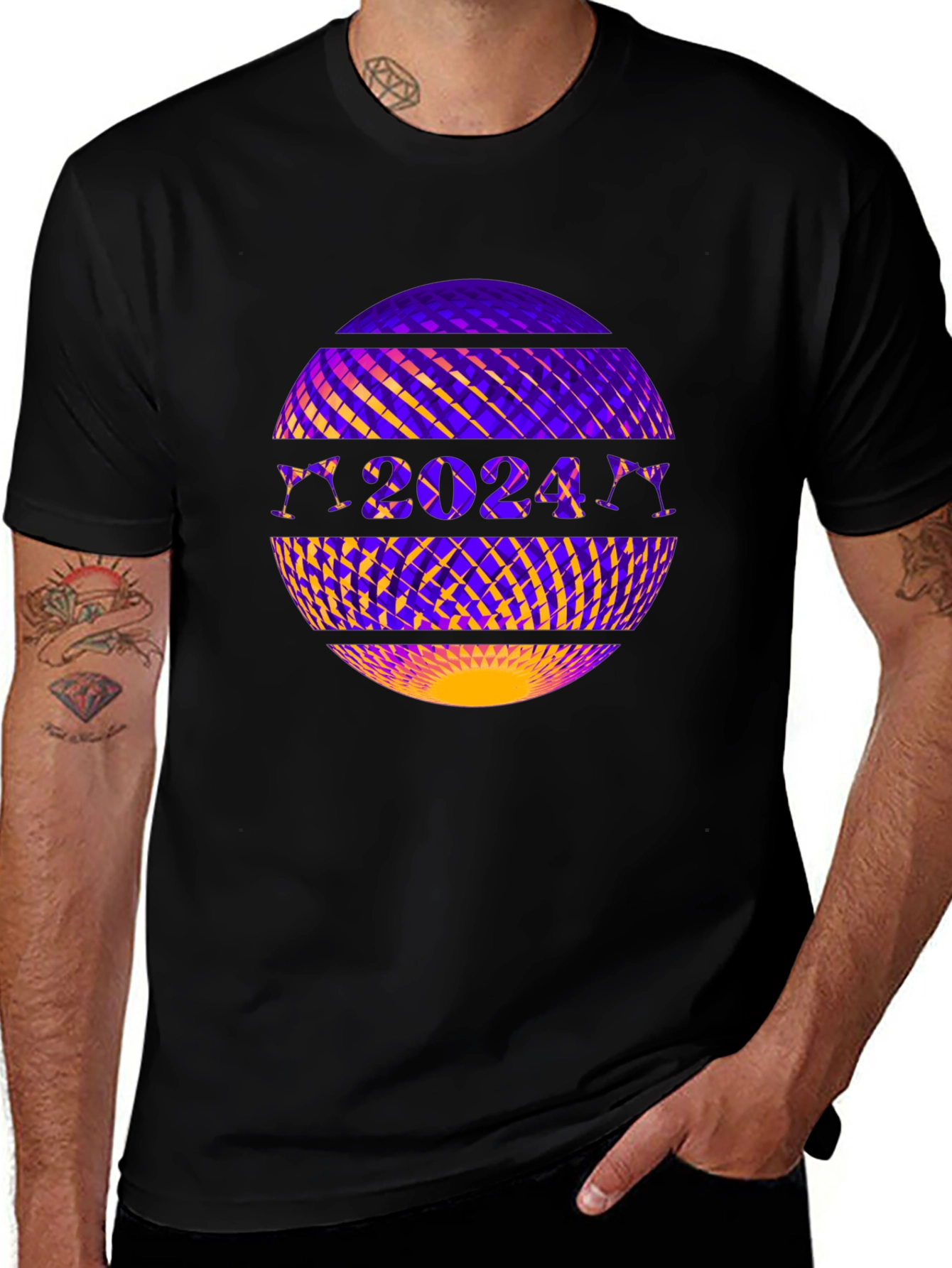 Abstract 2024 Graphic T-Shirt