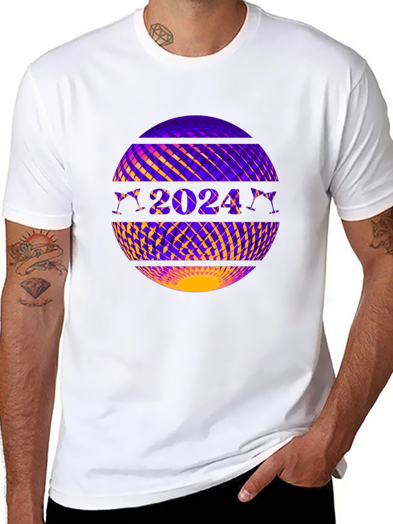 Abstract 2024 Graphic T-Shirt