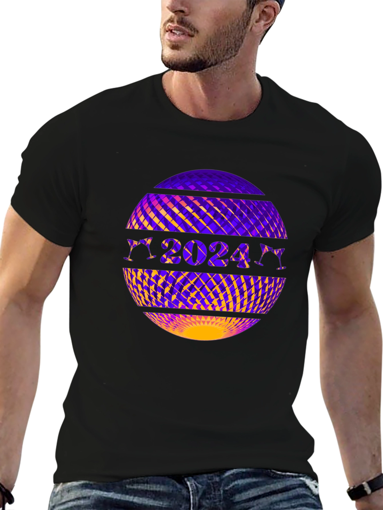 Abstract 2024 Graphic T-Shirt
