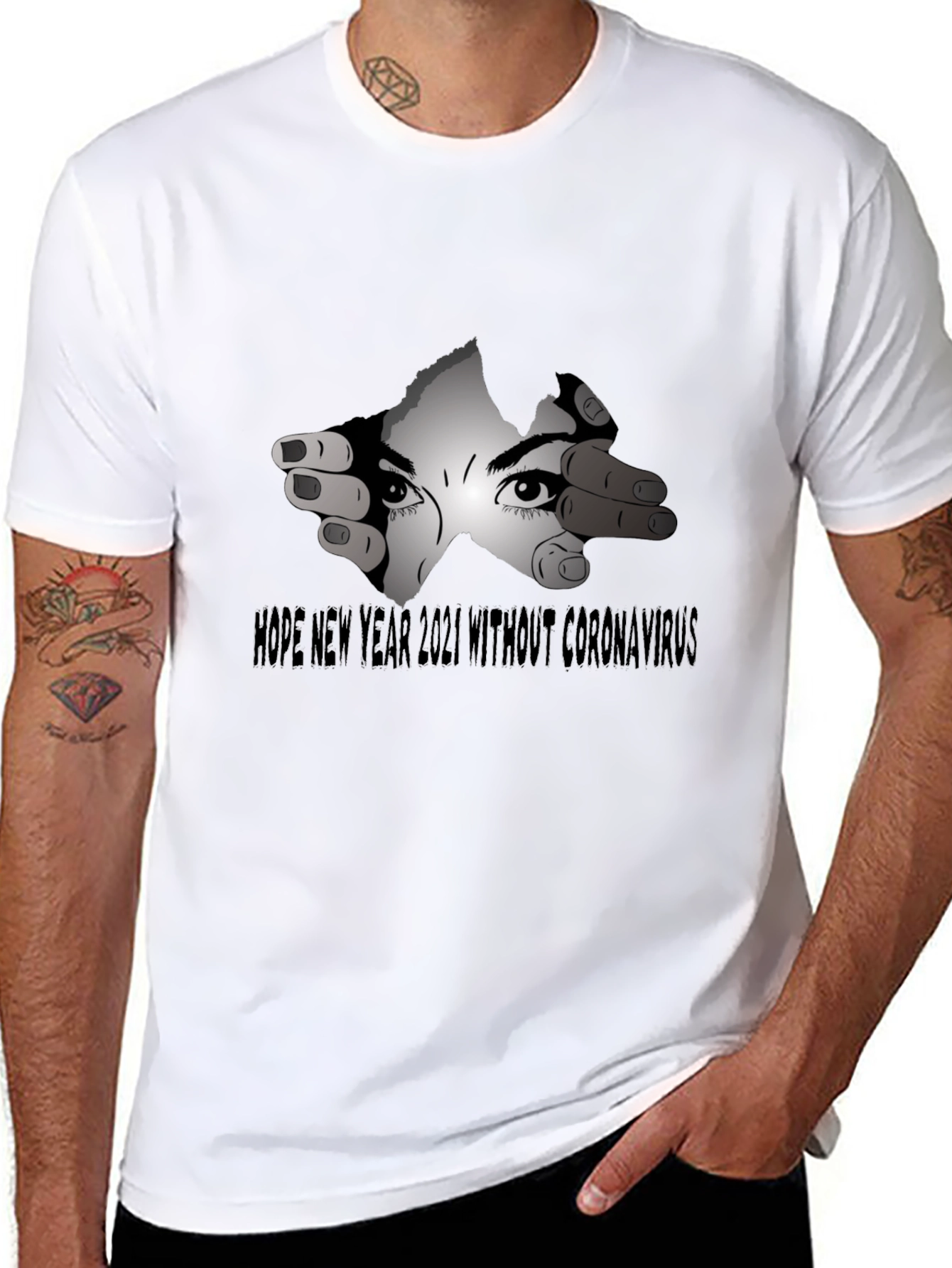 Hopeful New Year 2021 Graphic Tee - Unisex